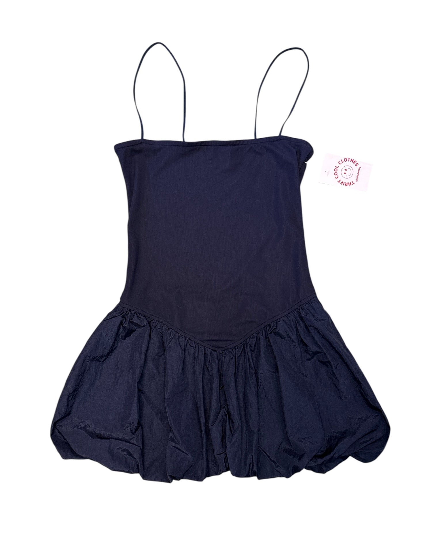 navy edikted dropwaist tank dress, s