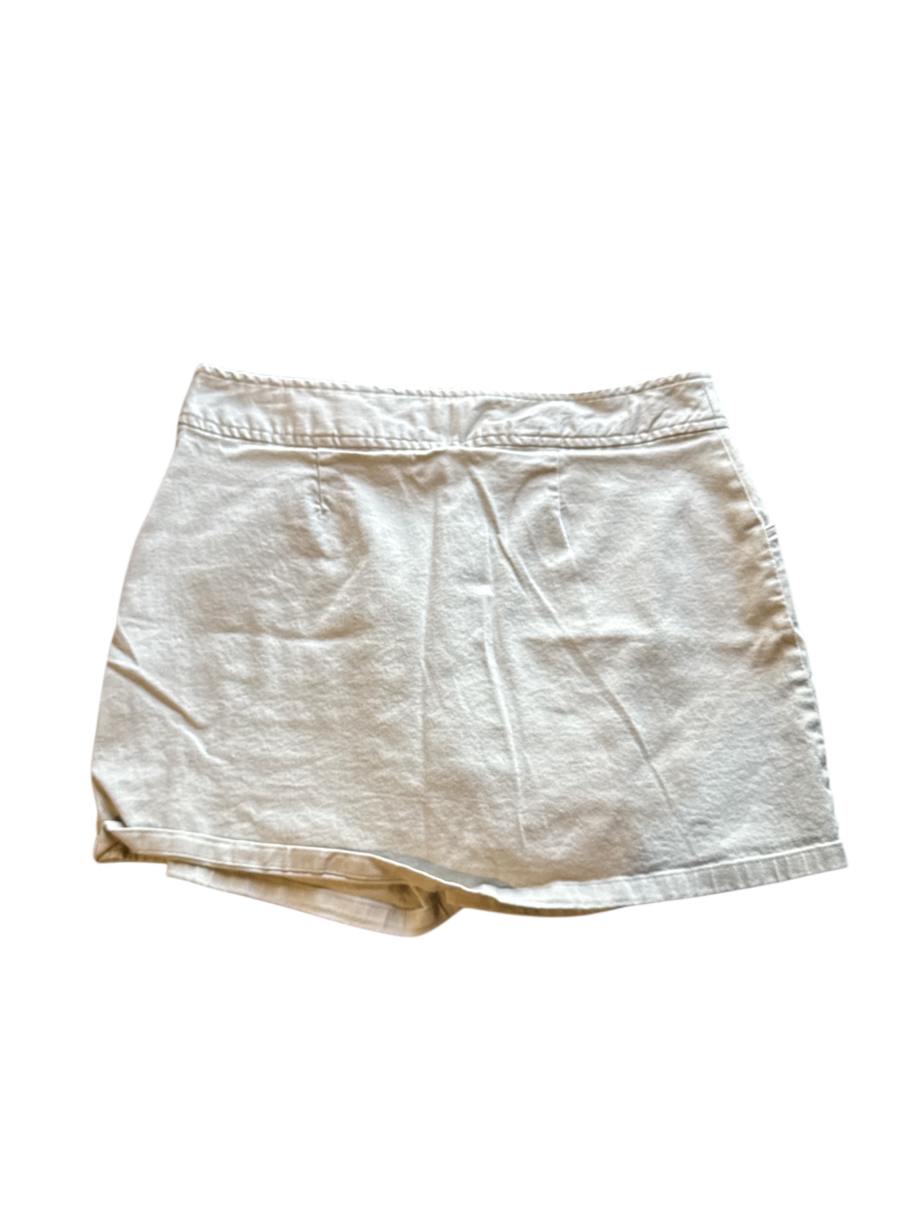 beige star city Khaki wrap skort, 7