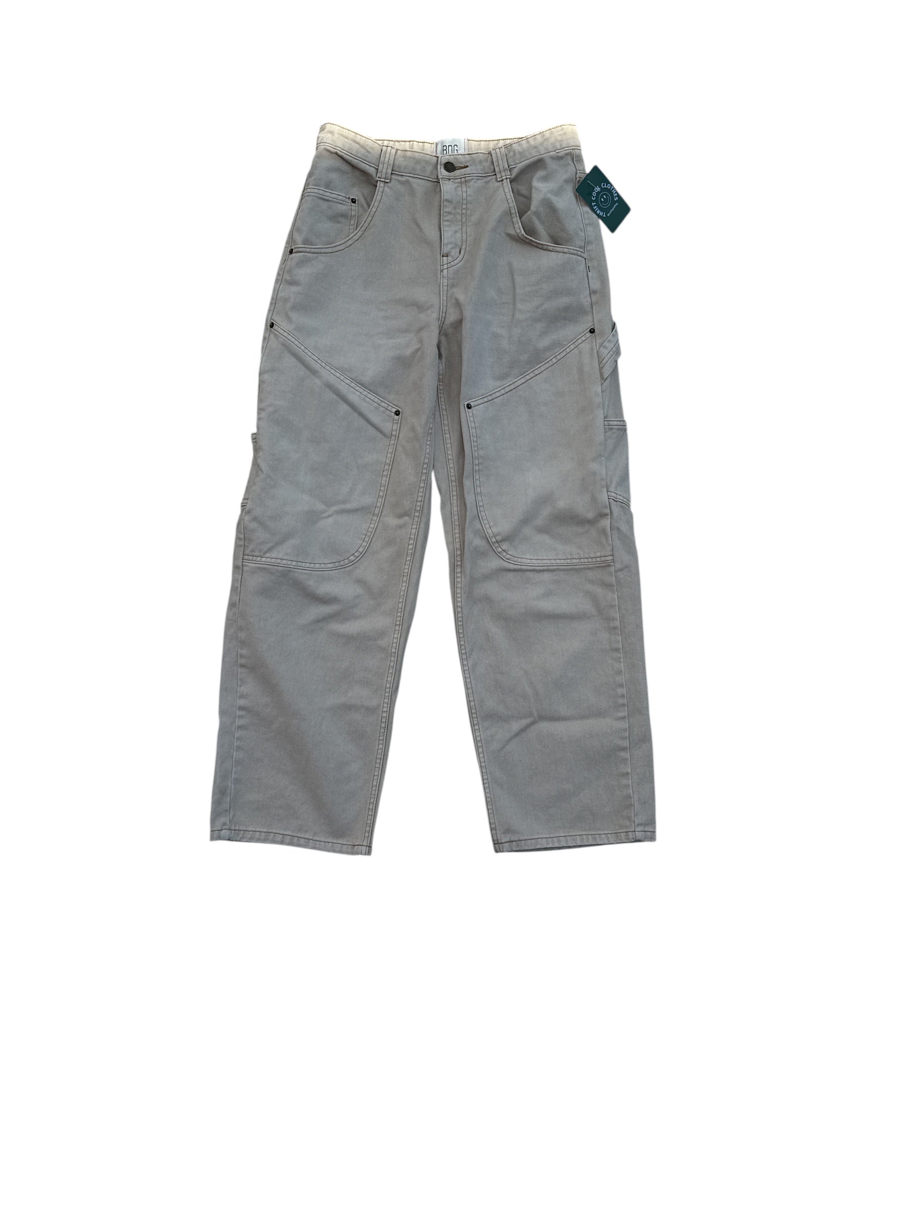 tan bdg bella baggy carpenter pants, 29