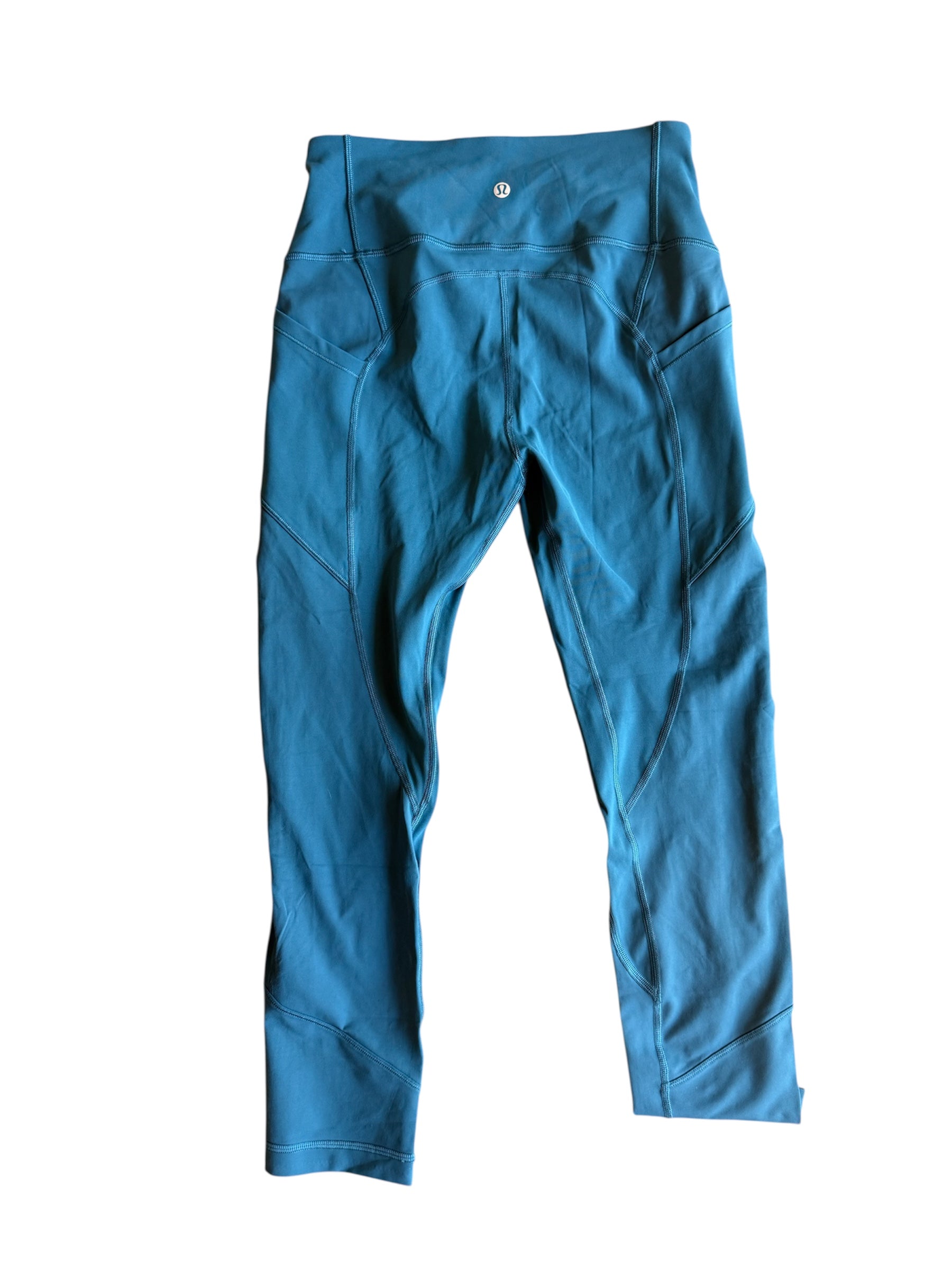 teal lululemon leggings, 6