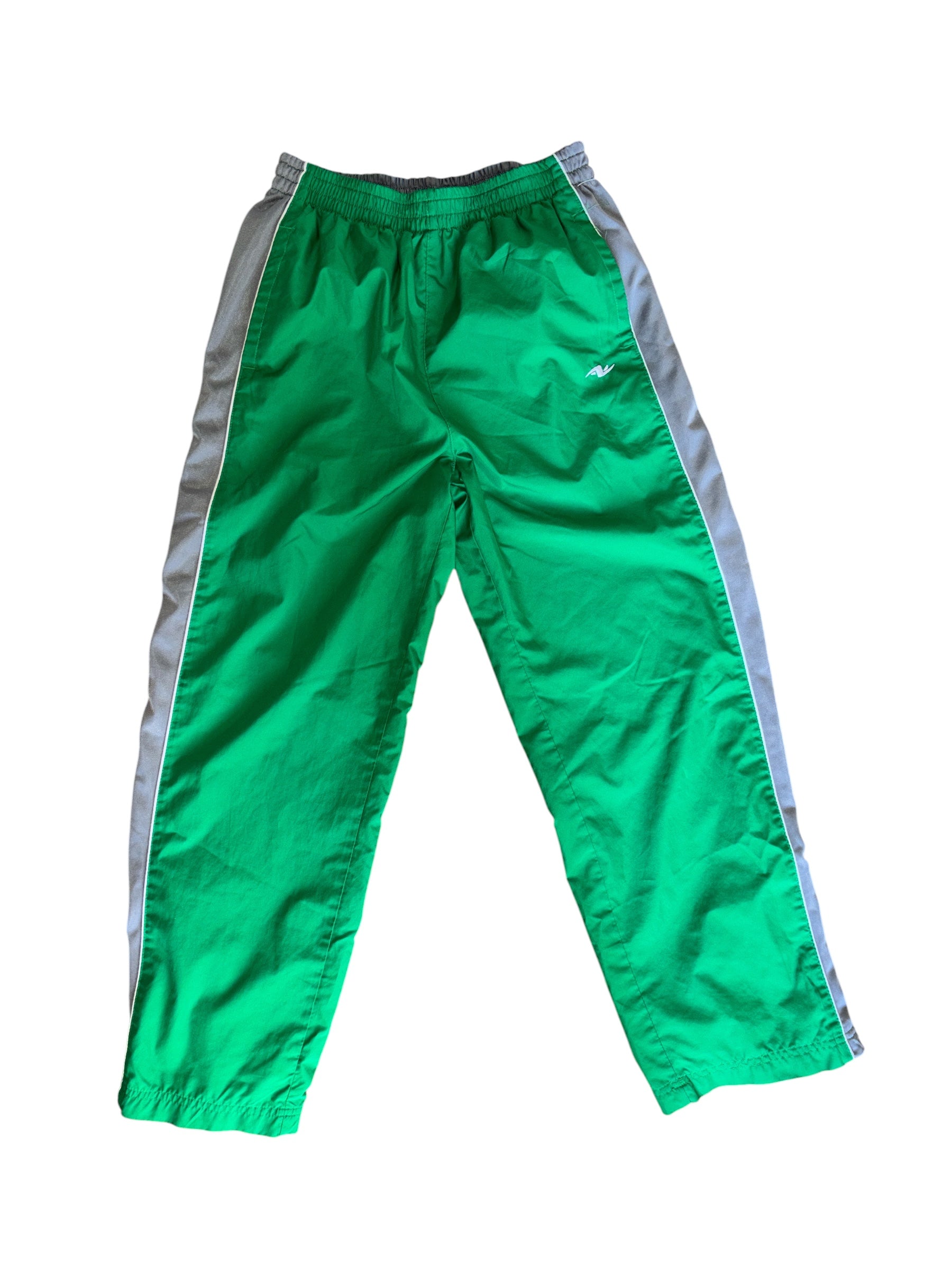 green athletic works track pants, boys L (fits XS)