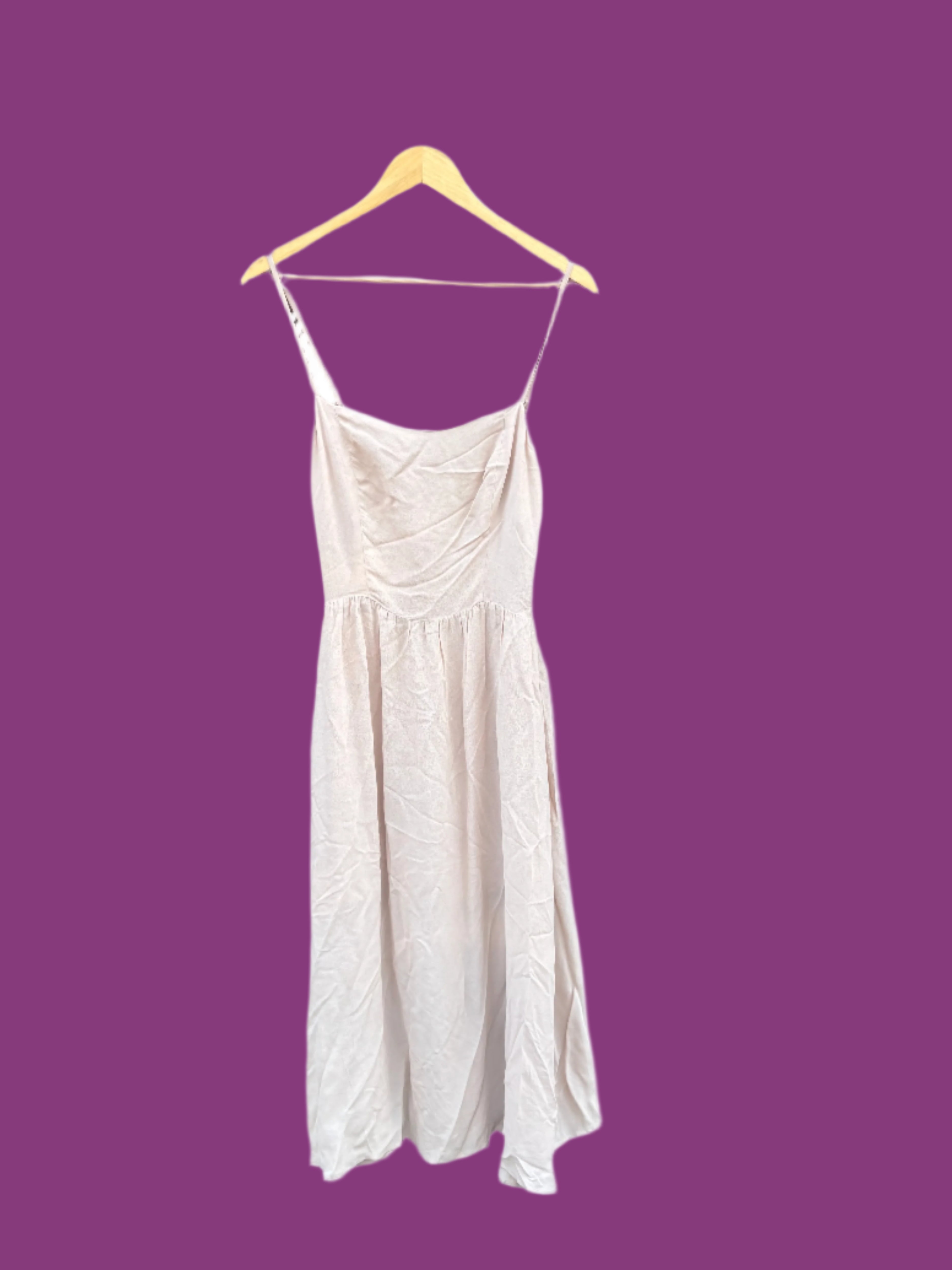 Champagne Reformation Midi tank dress, 6