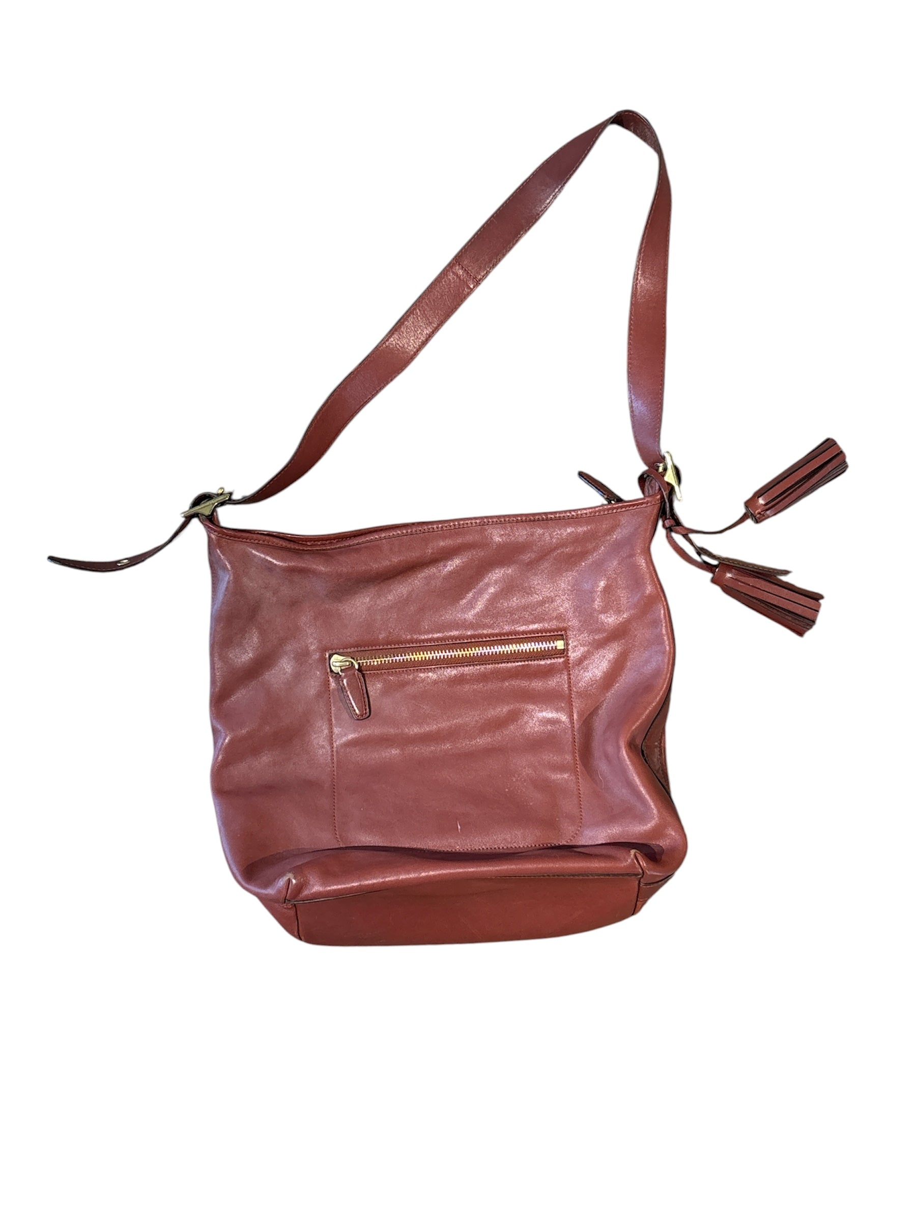 Tan Coach Leather Tote