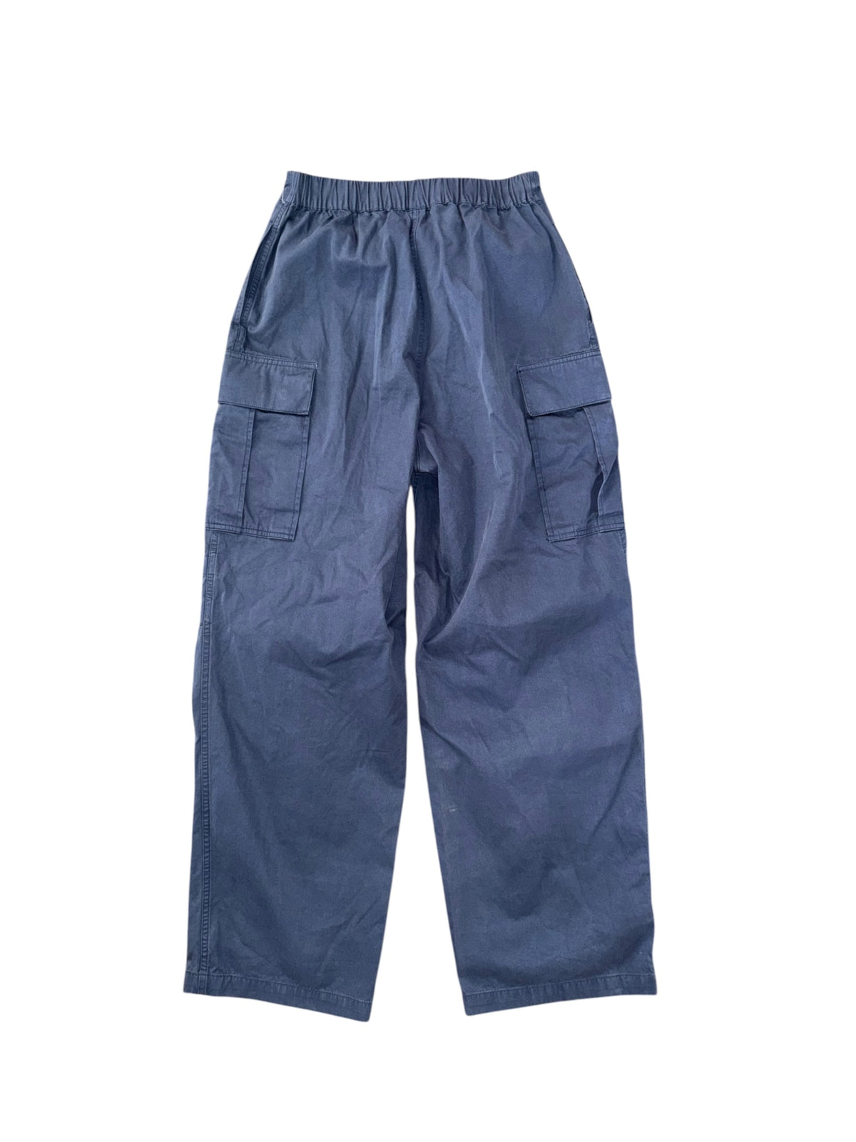 blue wide leg cargos, xxs