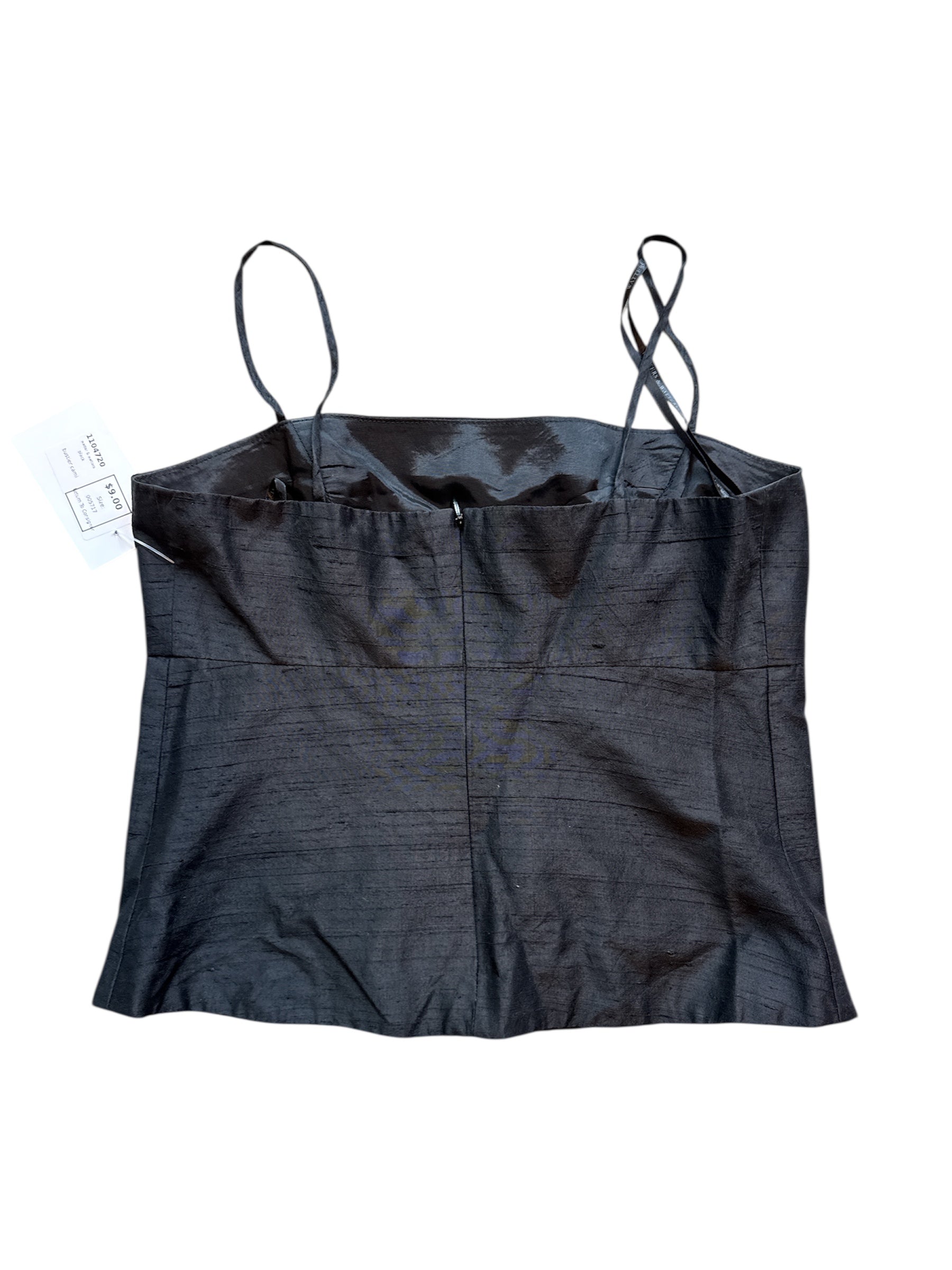 black watter & watters bustier cami, m