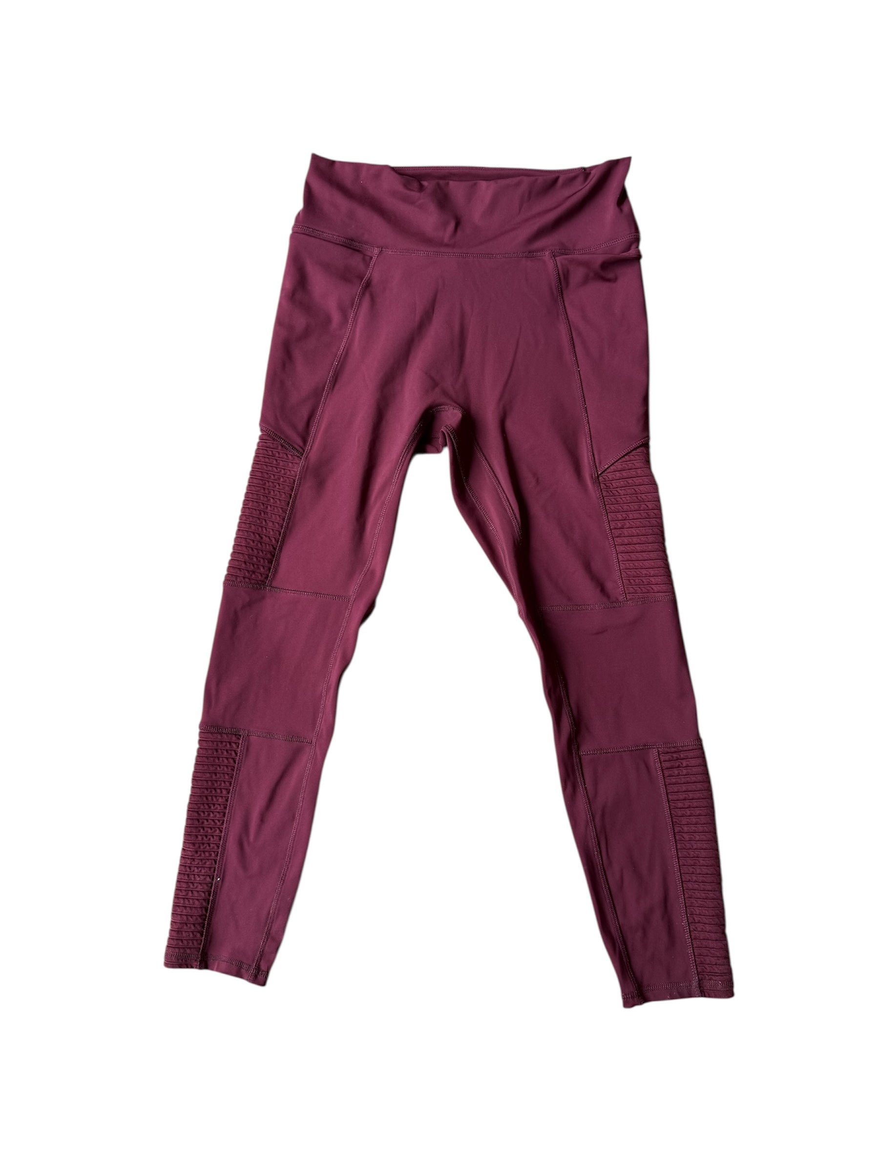 Maroon Fabletics Athletic leggings, L