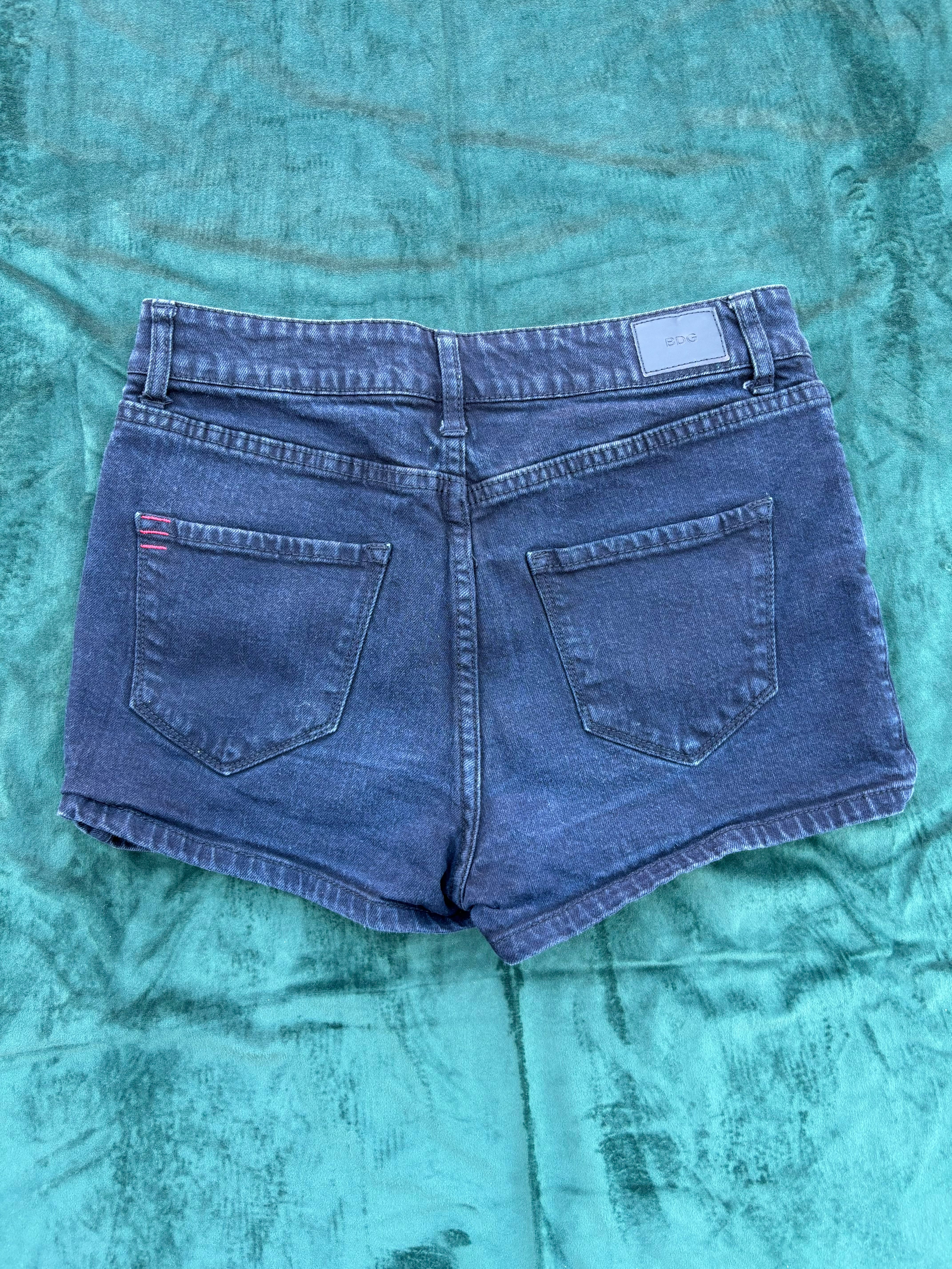 Black Bdg High rise shorts, 29W