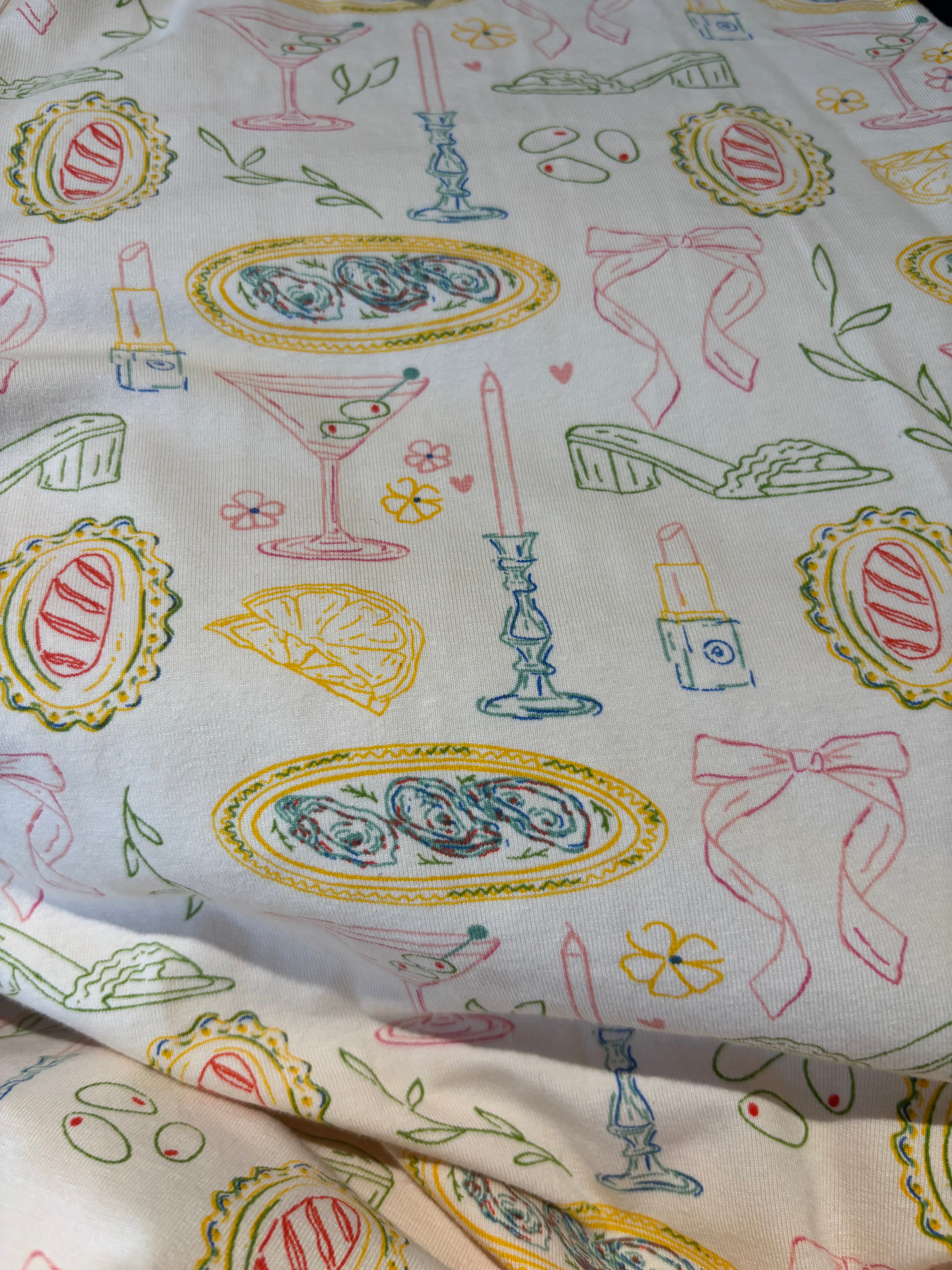 multi Elby printed pj pants, M
