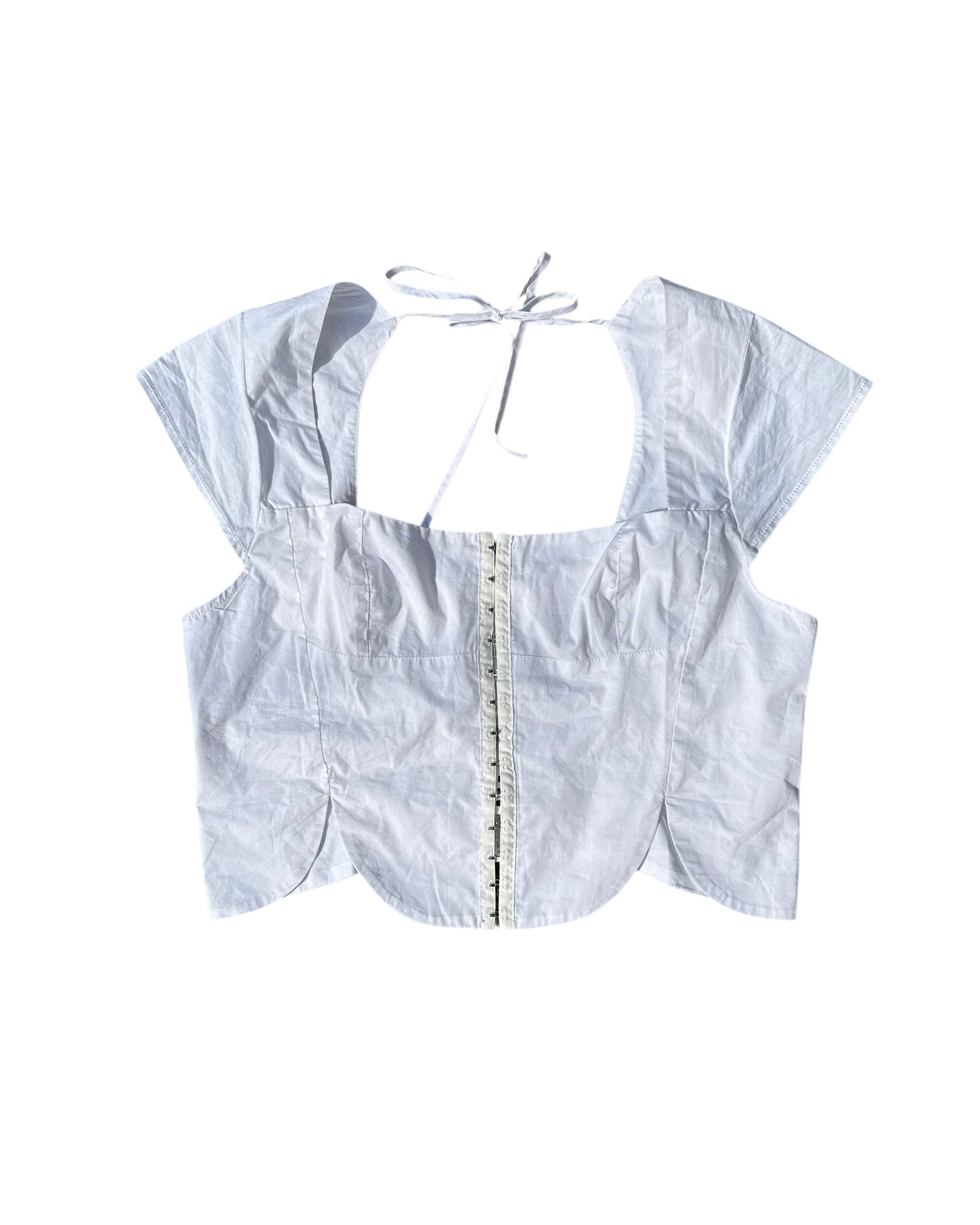 White Silence & Noise NWT smocked back top, Xl