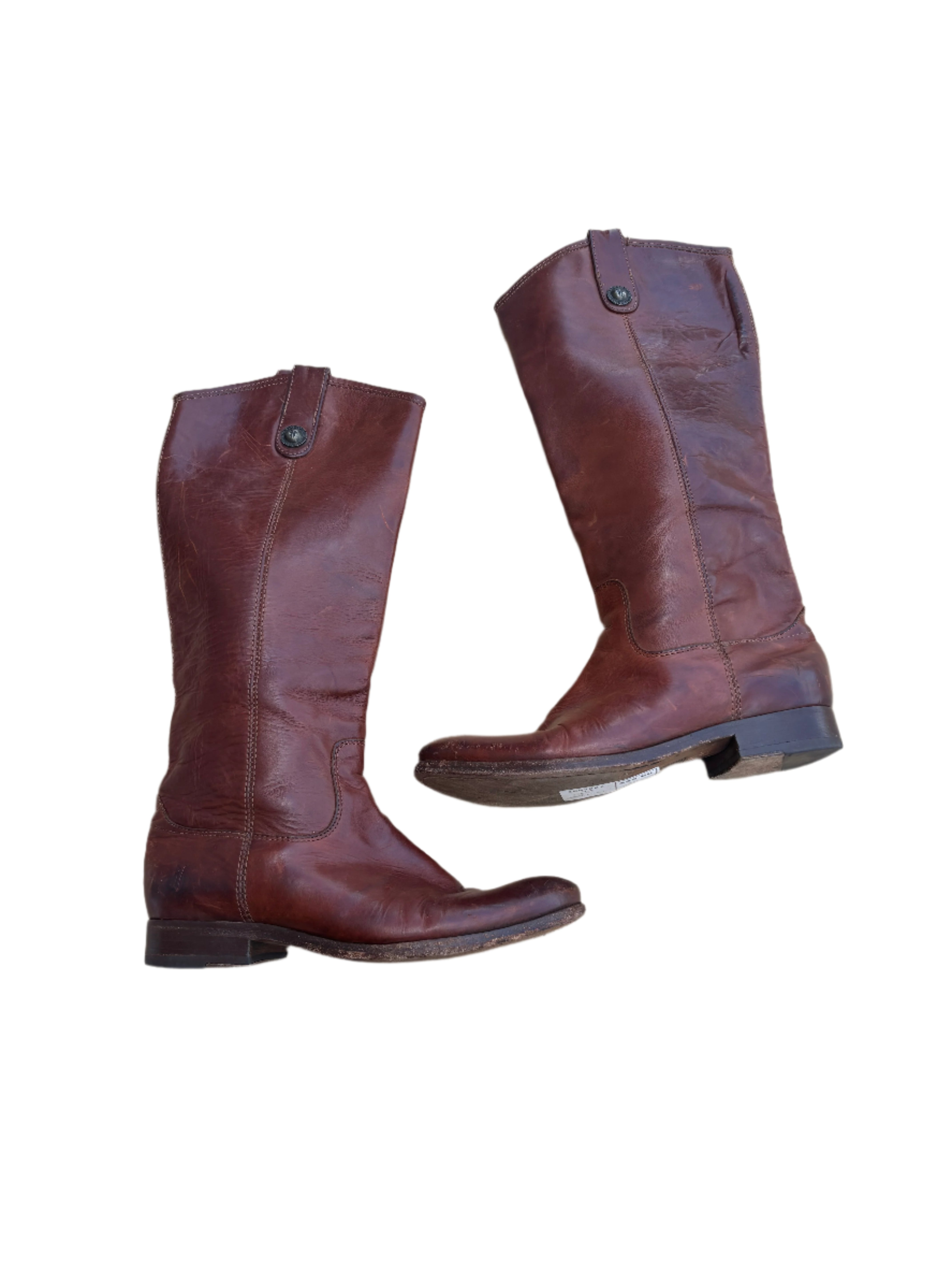 Brown Frye Leather boots, 6