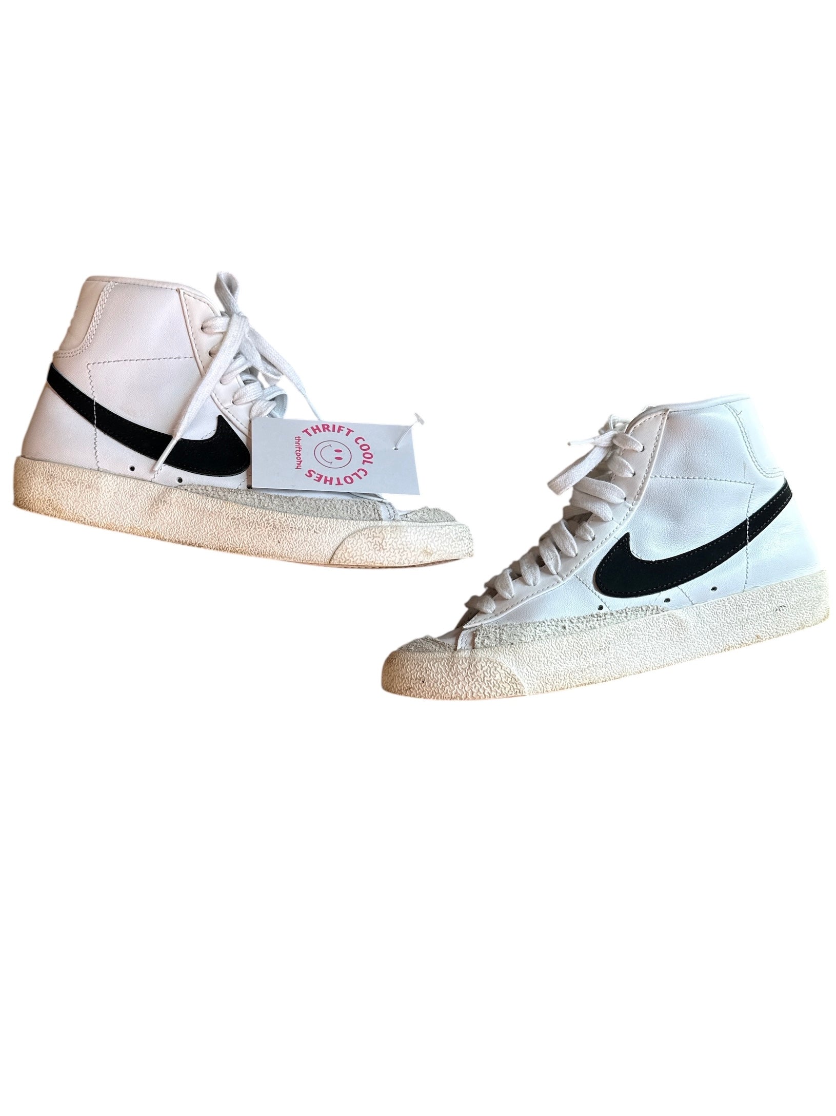 white black nike hi top sneakers, 7