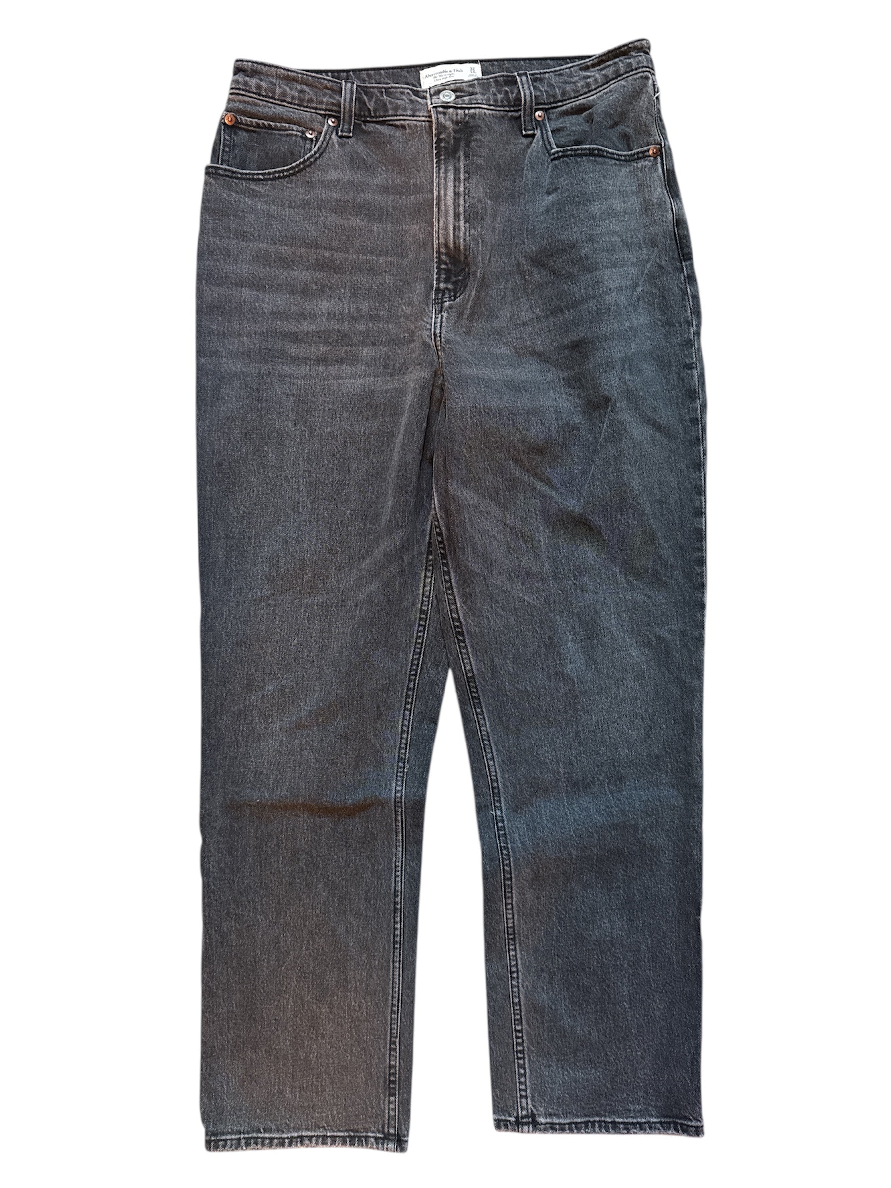 black abercrombie Womens jeans, 32 (fits like 14)