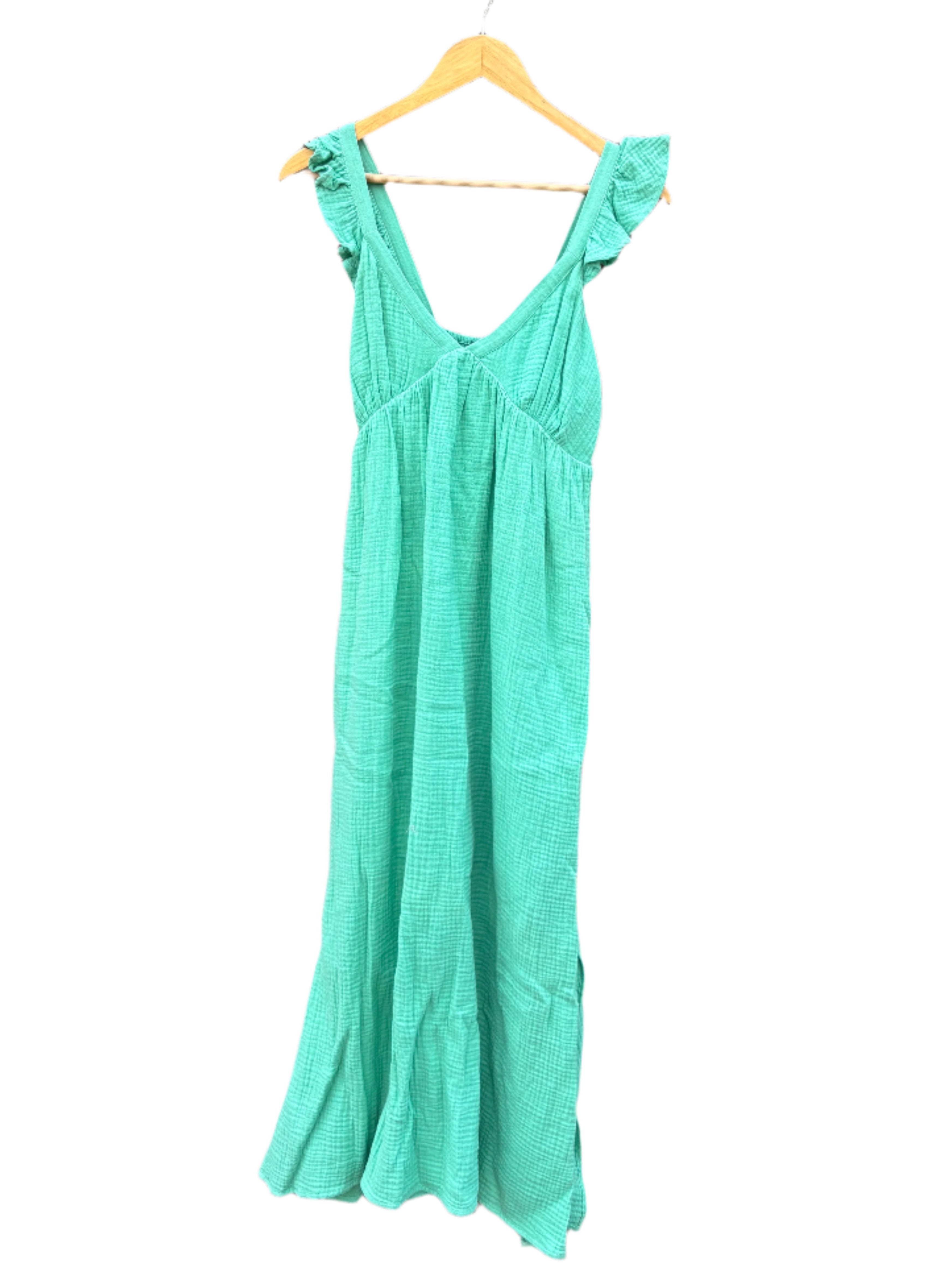 green wishlist NWT midi dress, s