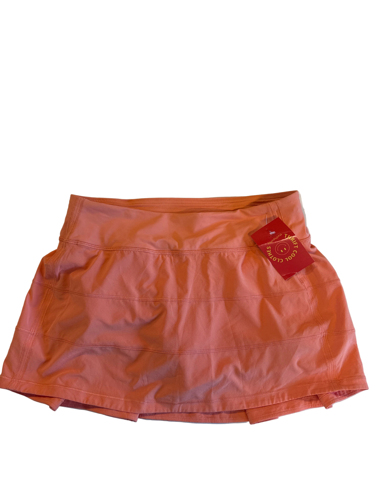 coral lululemon active skort, 6