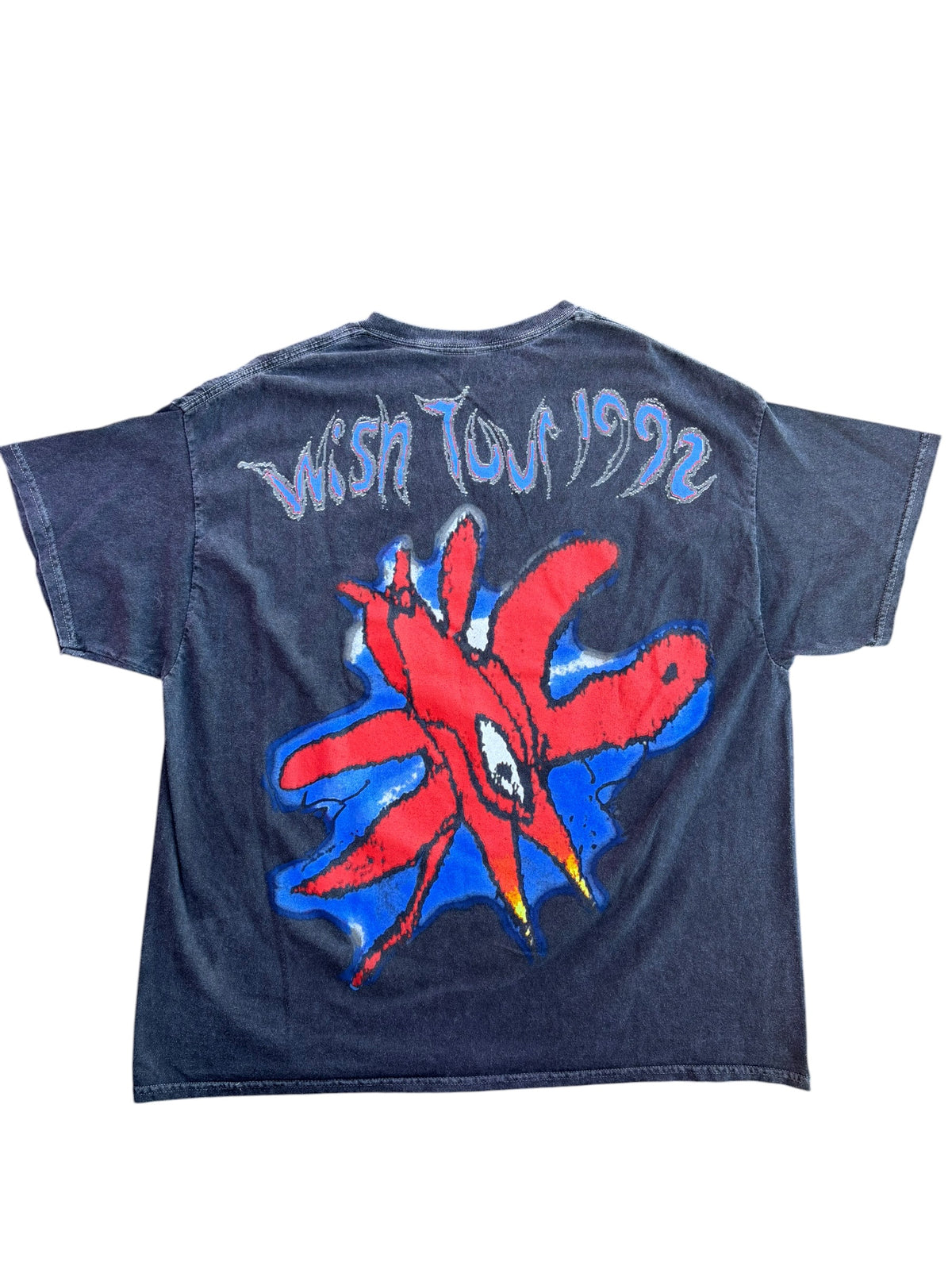 gray red blue the cure the cure tee, s