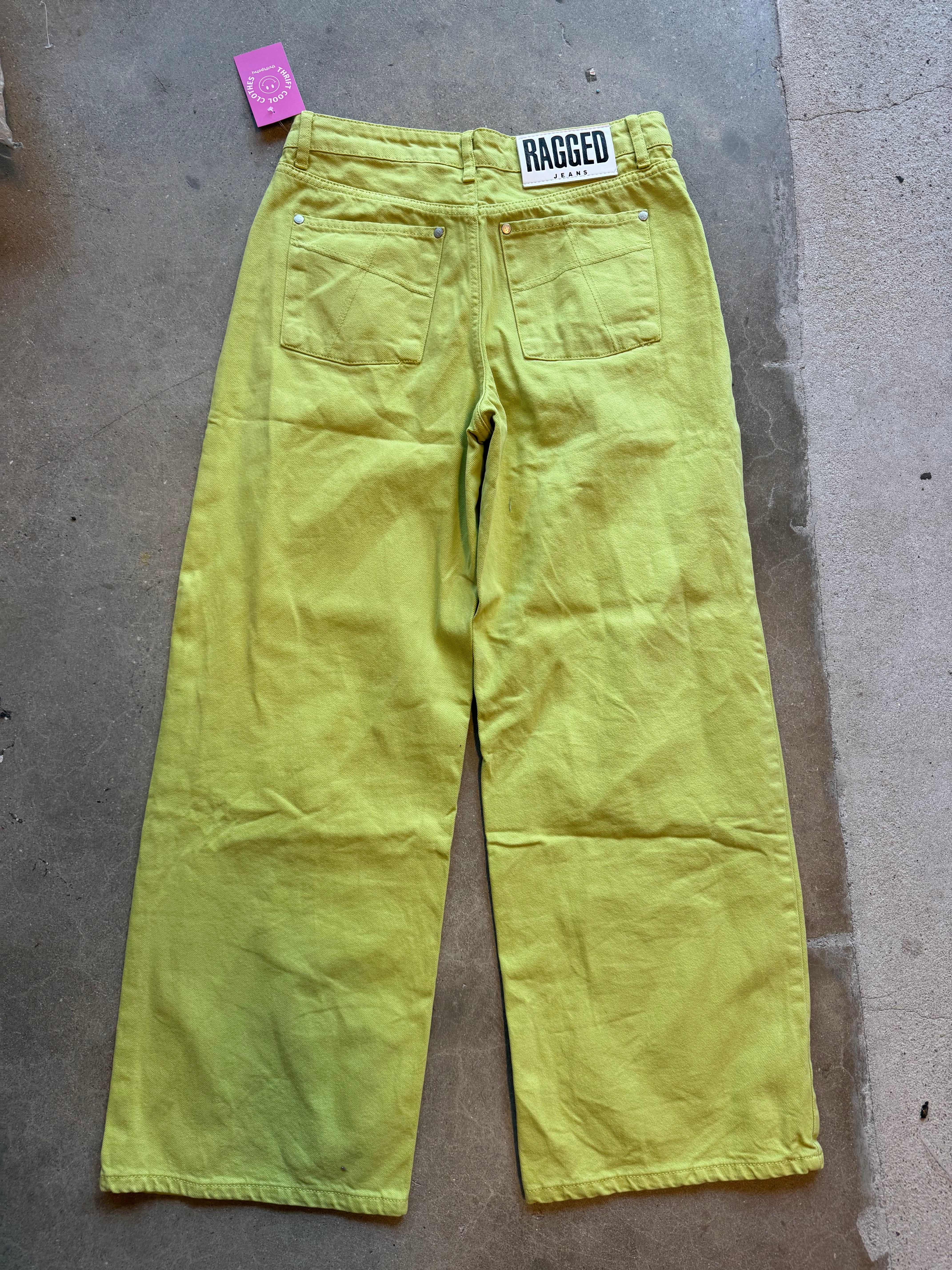 green Ragged Womens pants, 28