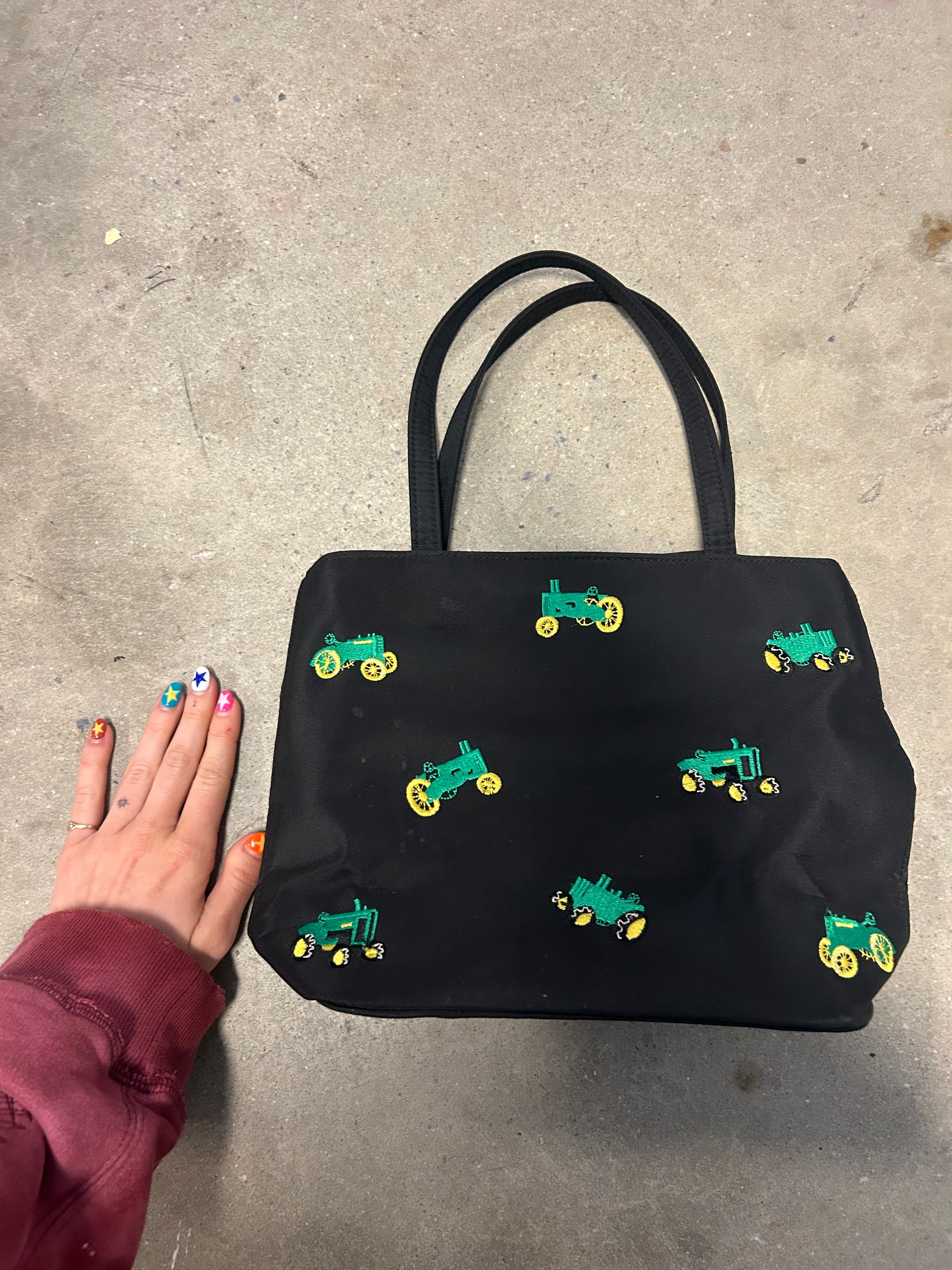 Black Tractor purse