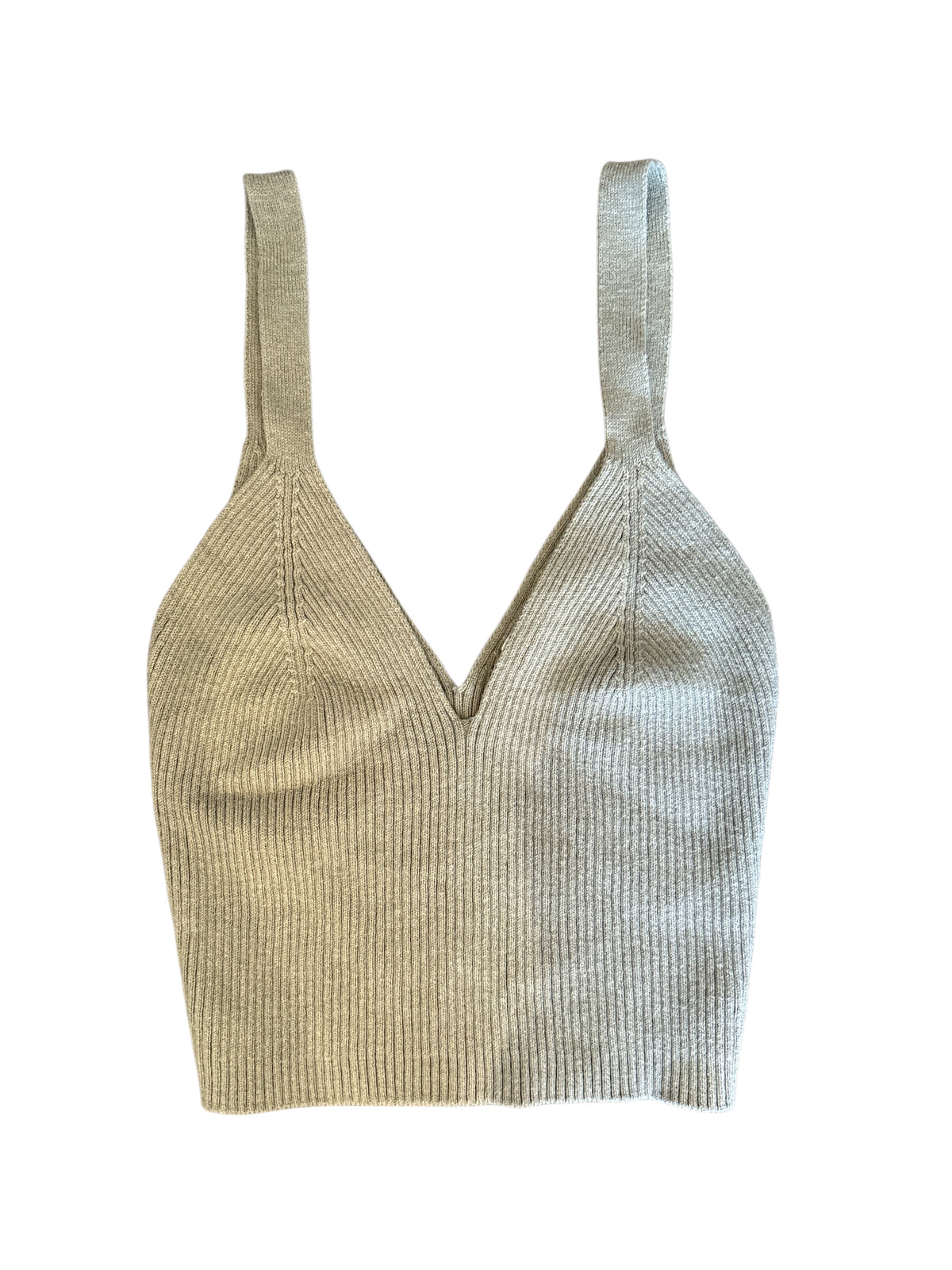green american eagle ribbed tank, s