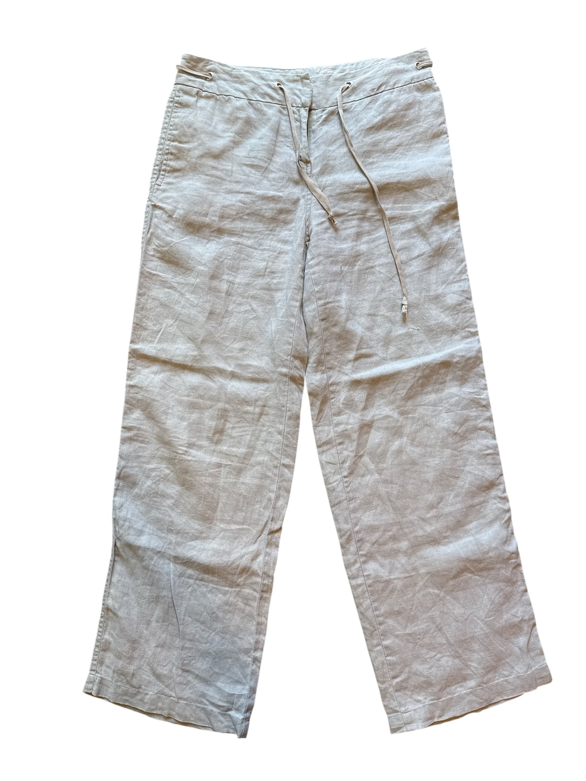 tan Bass 100% linen pants, 4