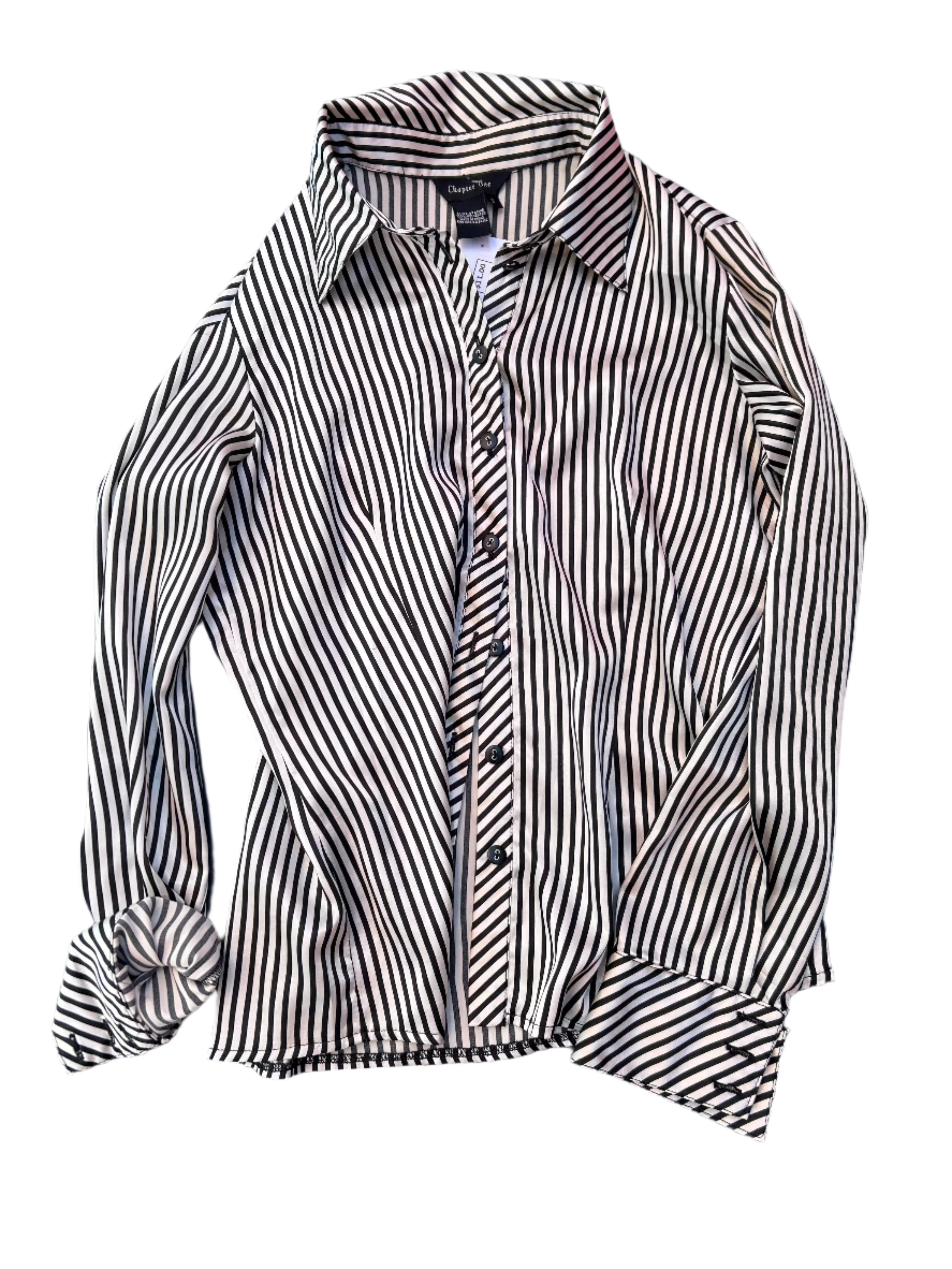 B&w Chapter one Silky striped blouse, 8
