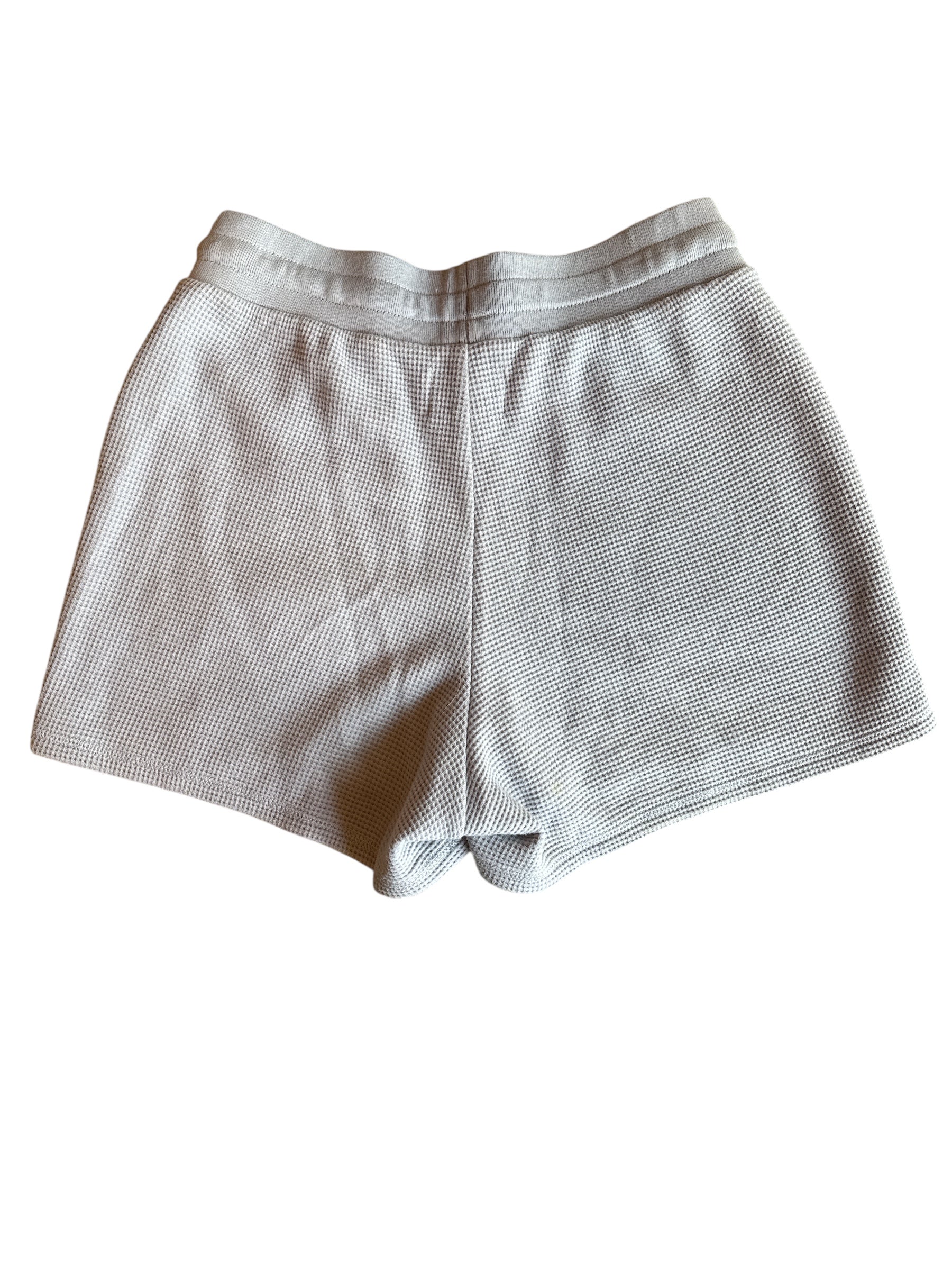 blue madewell waffleknit shorts, s
