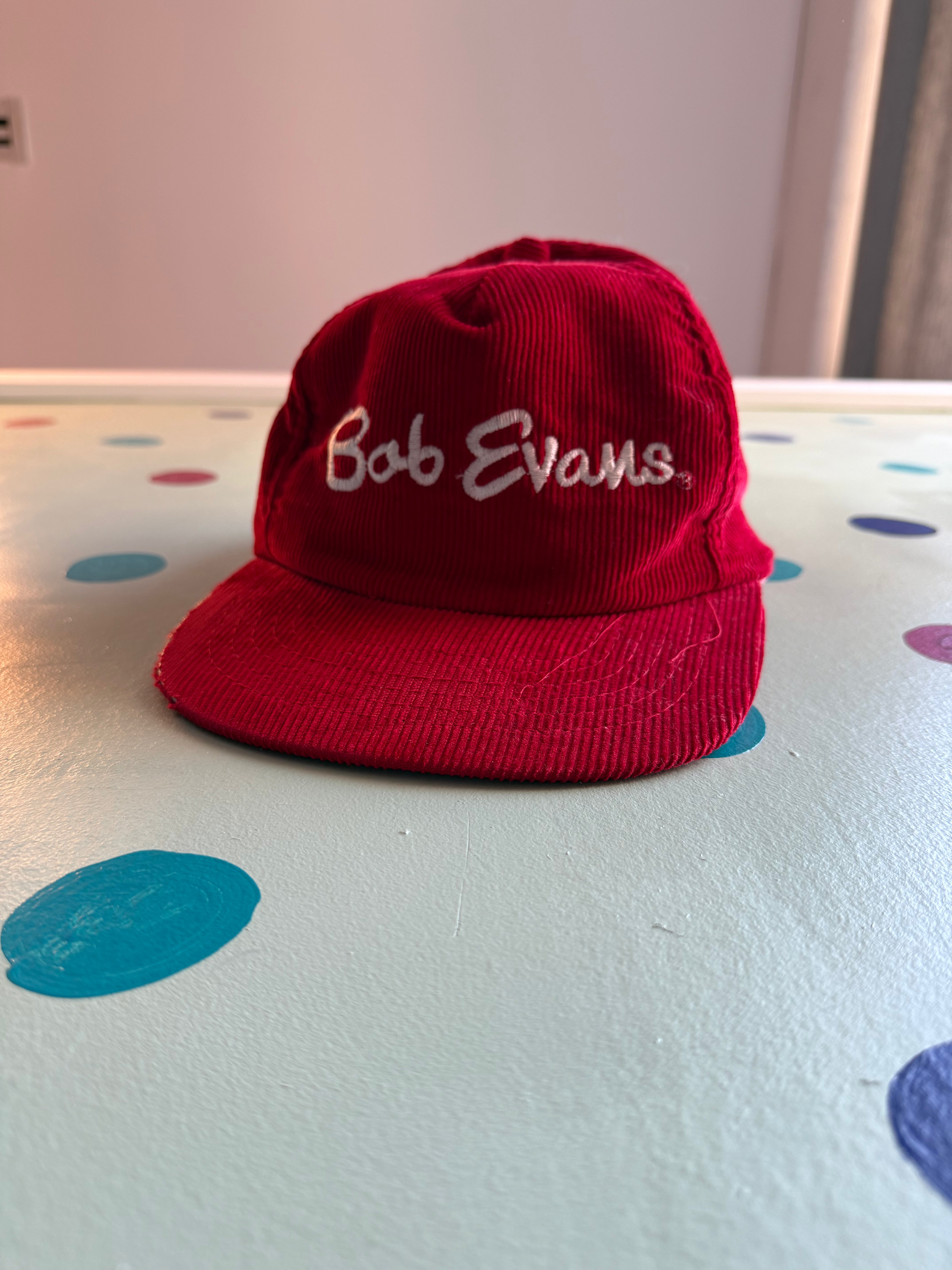 Red Bob Evan’s hat