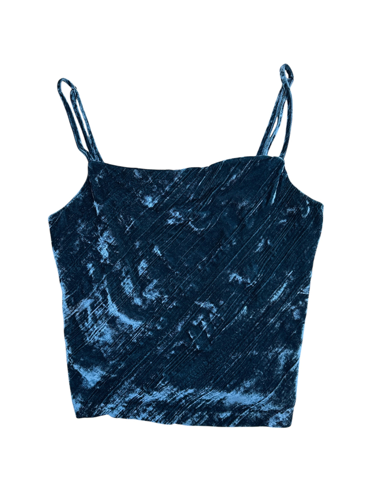 dark emerald milly velvet cami, s