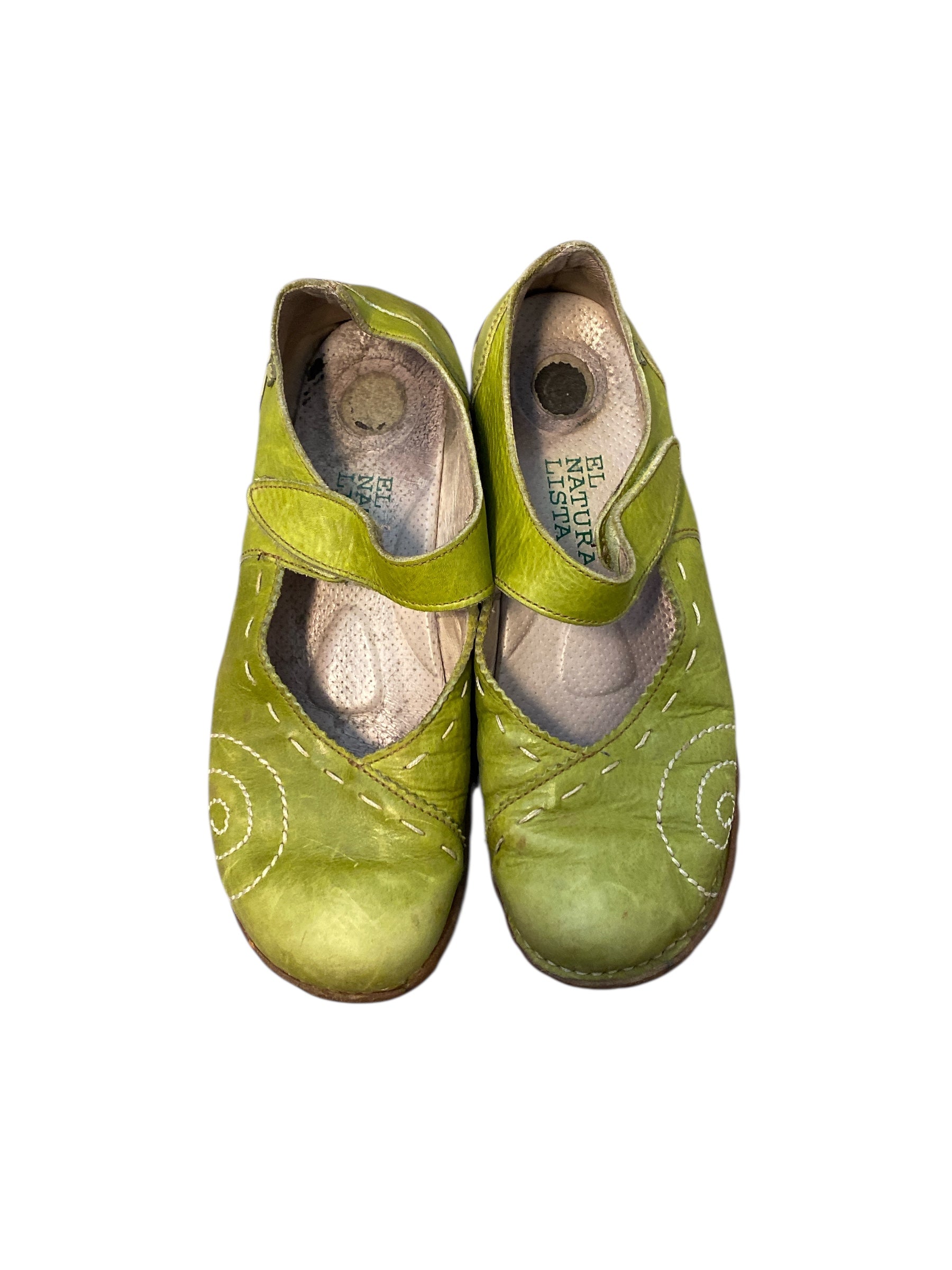 green el natura lista whimsy mary janes, 9 womens