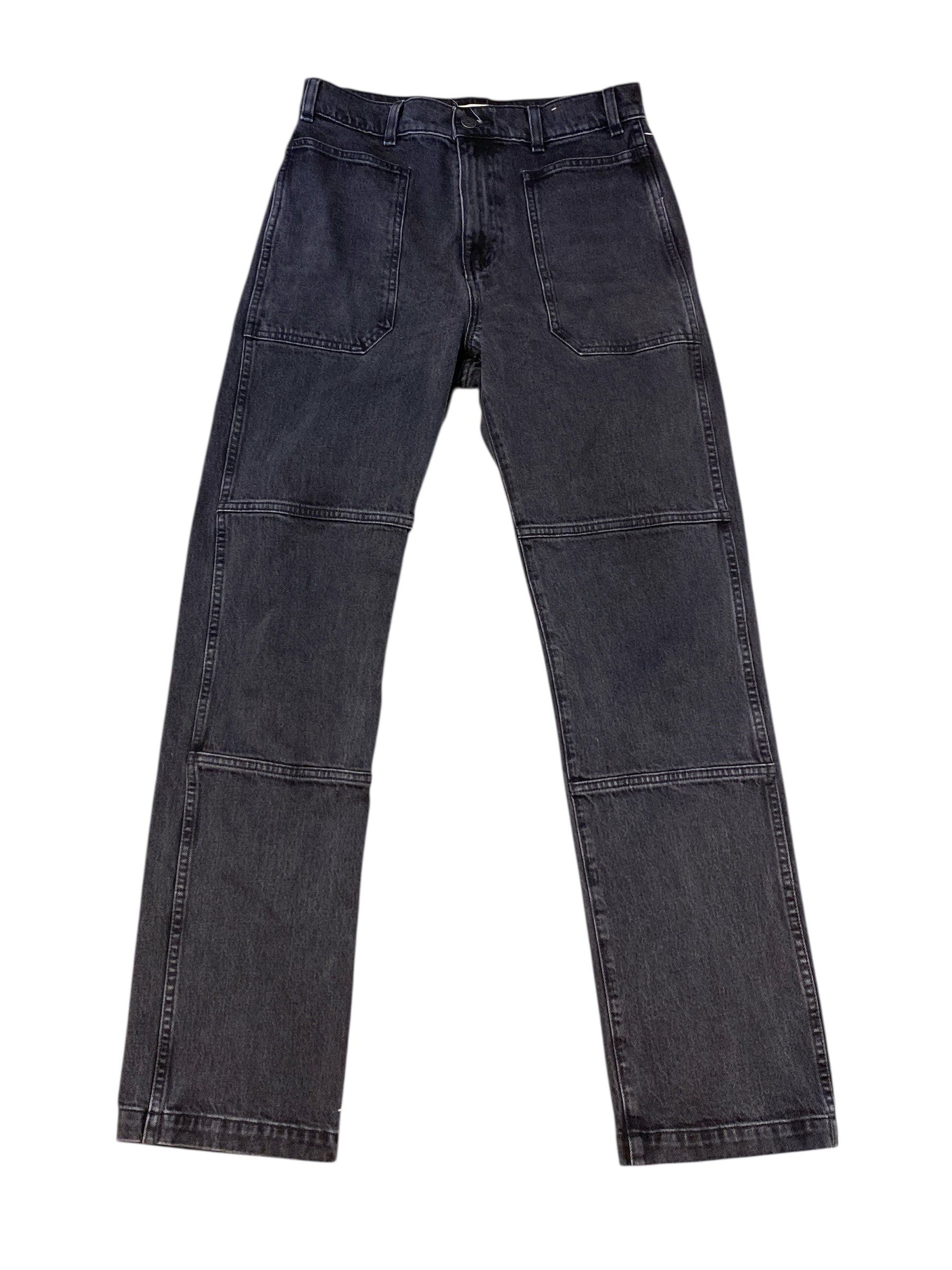 black madewell 90s straight jeans, 27
