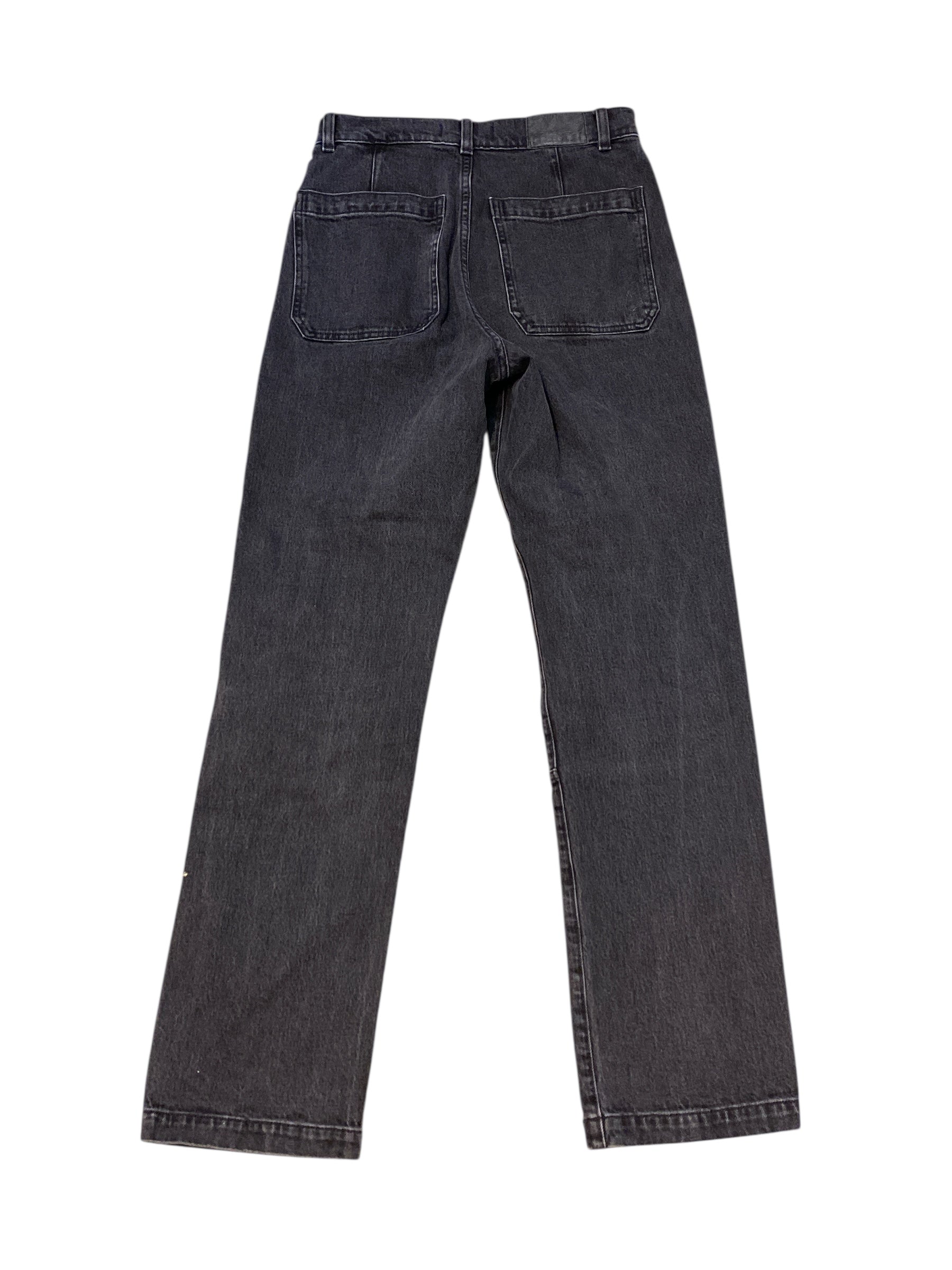 black madewell 90s straight jeans, 27