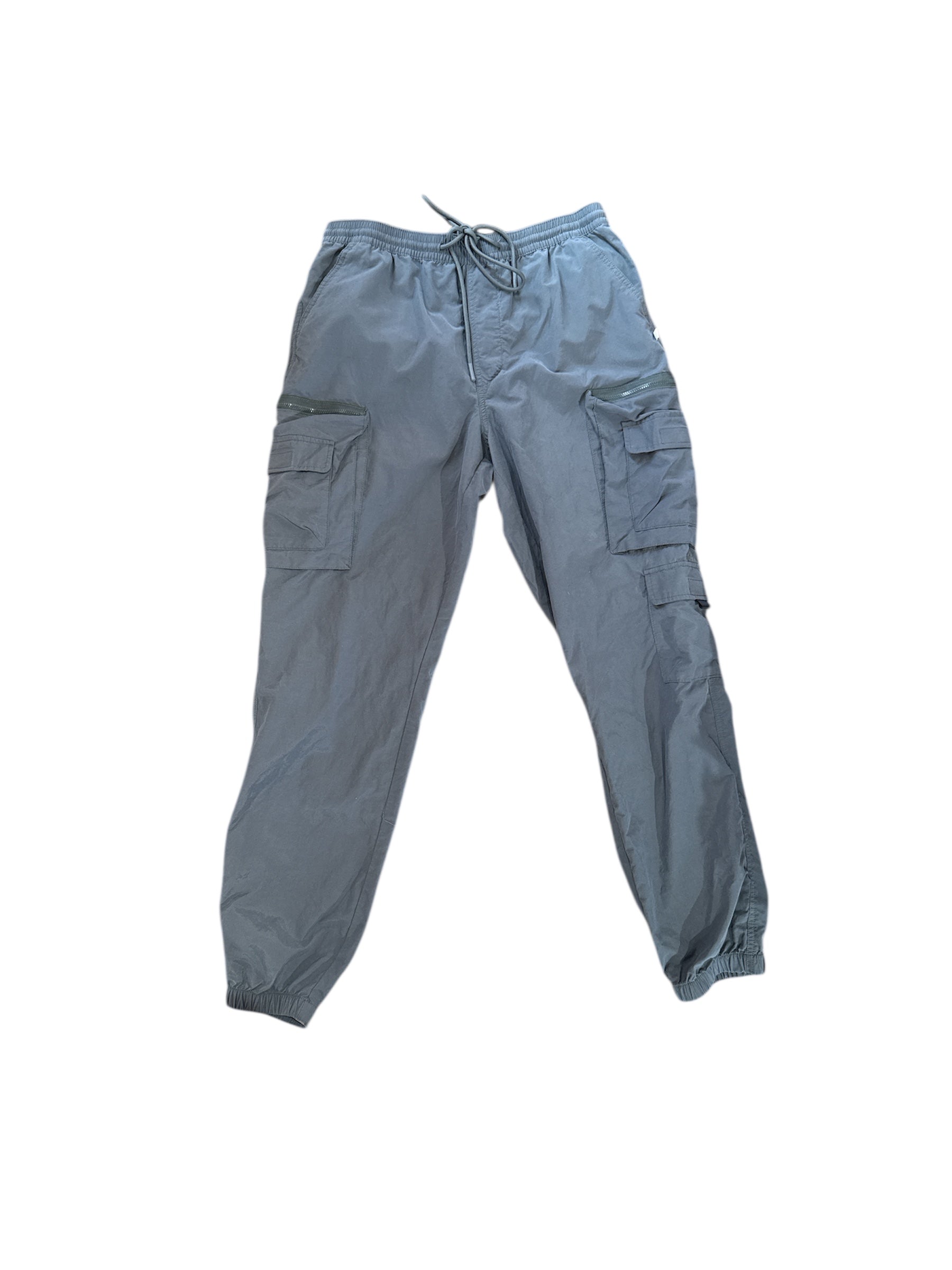 green standard cloth joggers, L