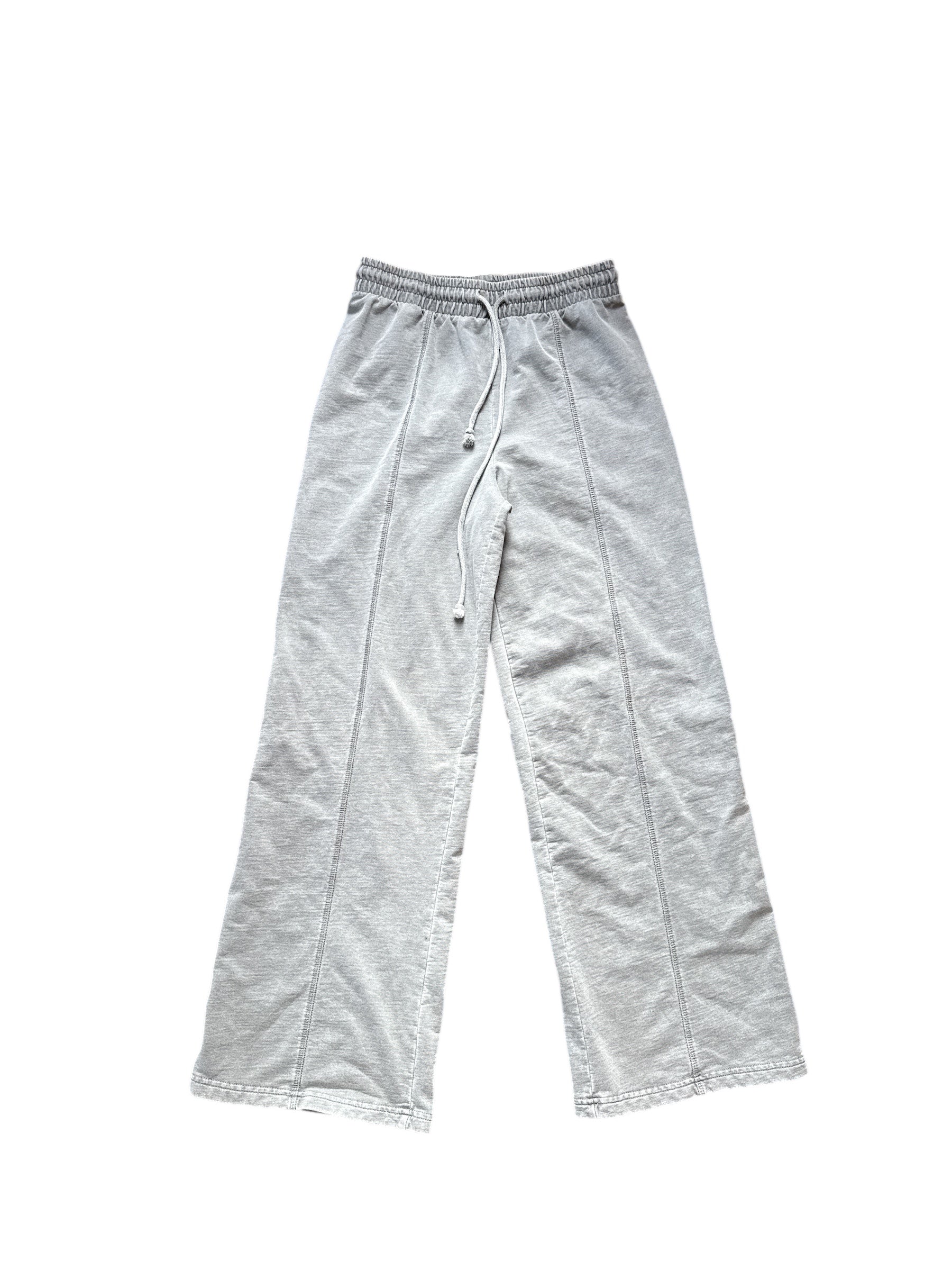 grey lazy sunday sweat pants, s