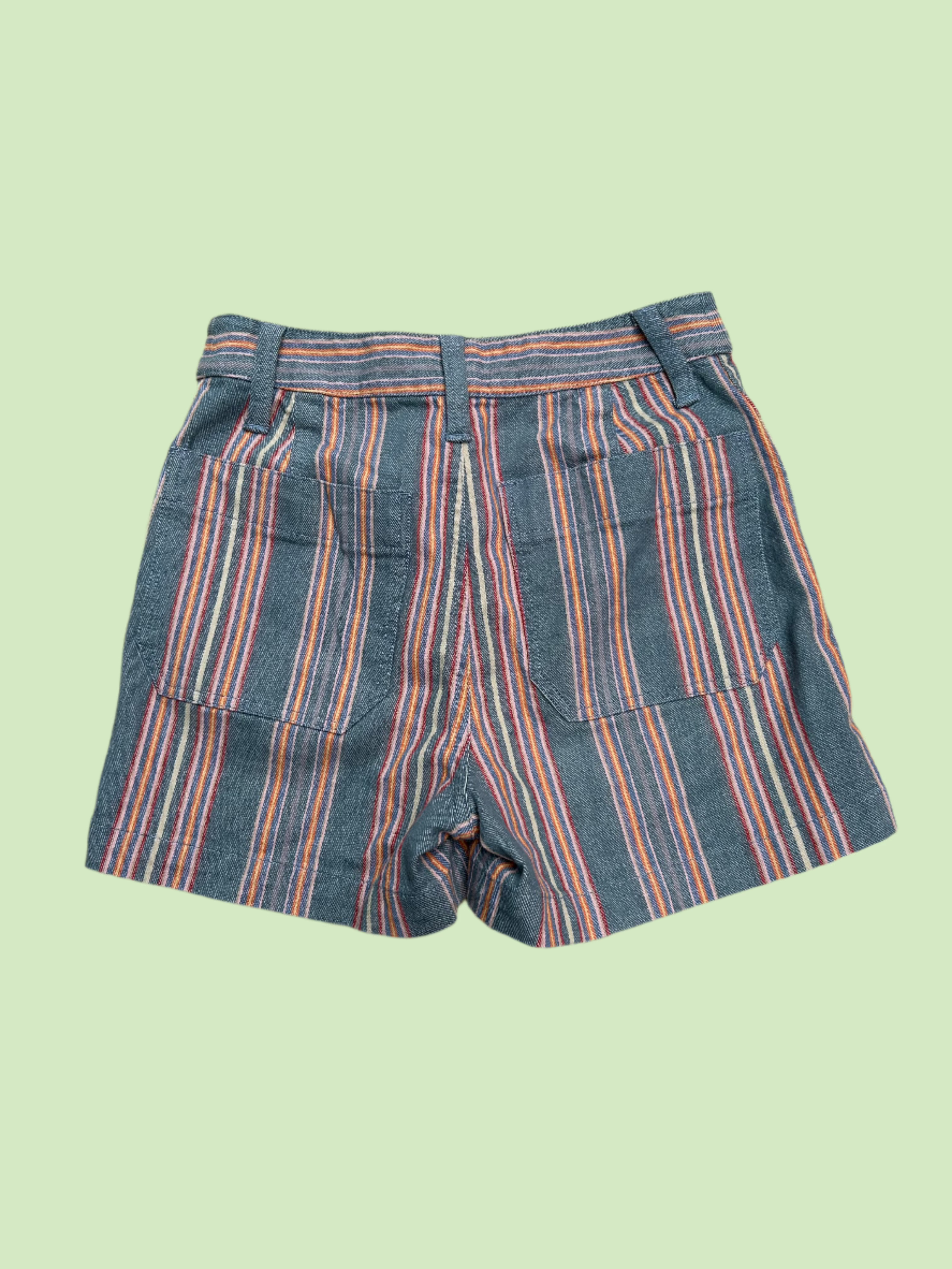 multi madewell striped shorts, 23