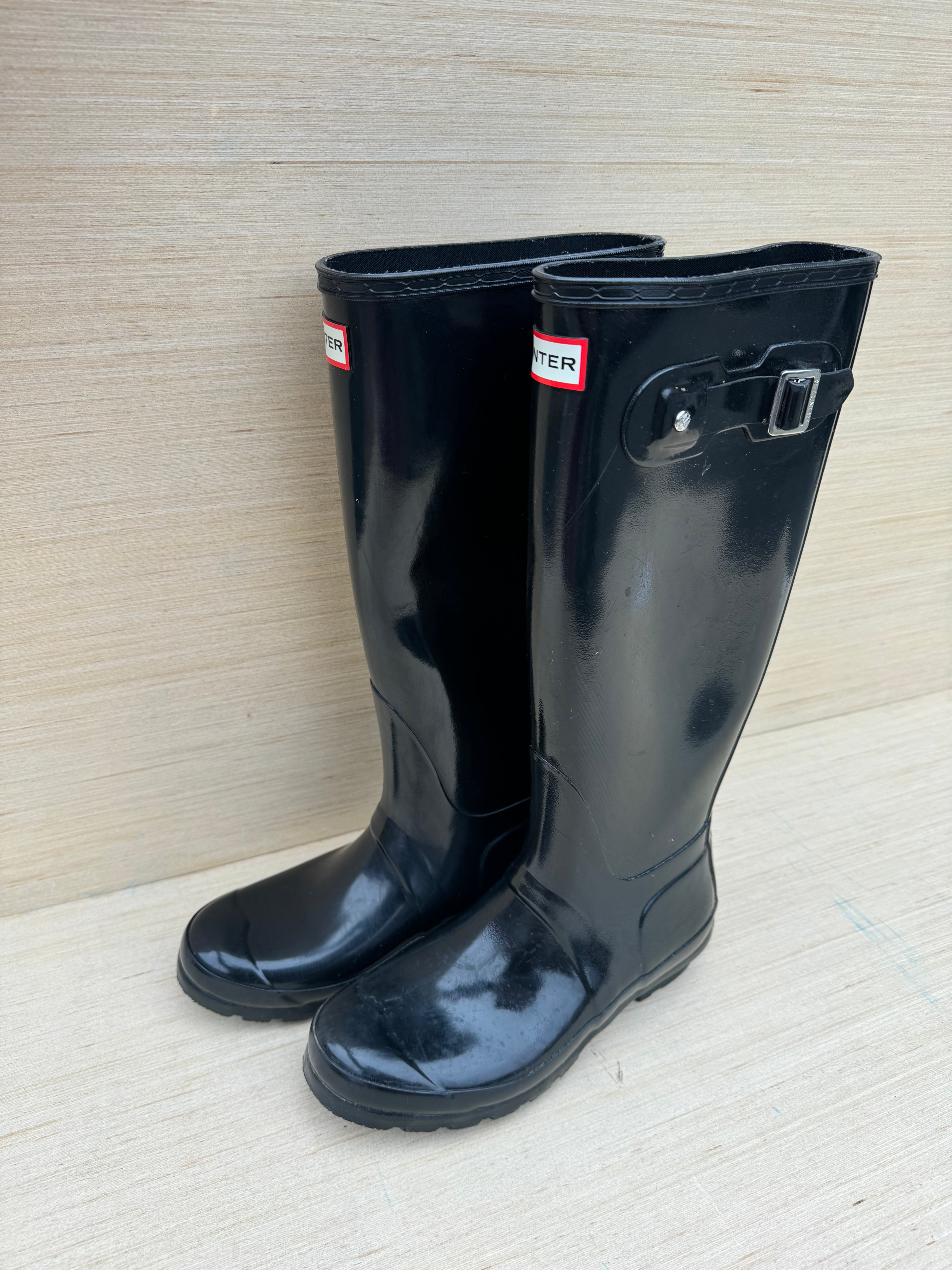 black hunter Rainboots, 7