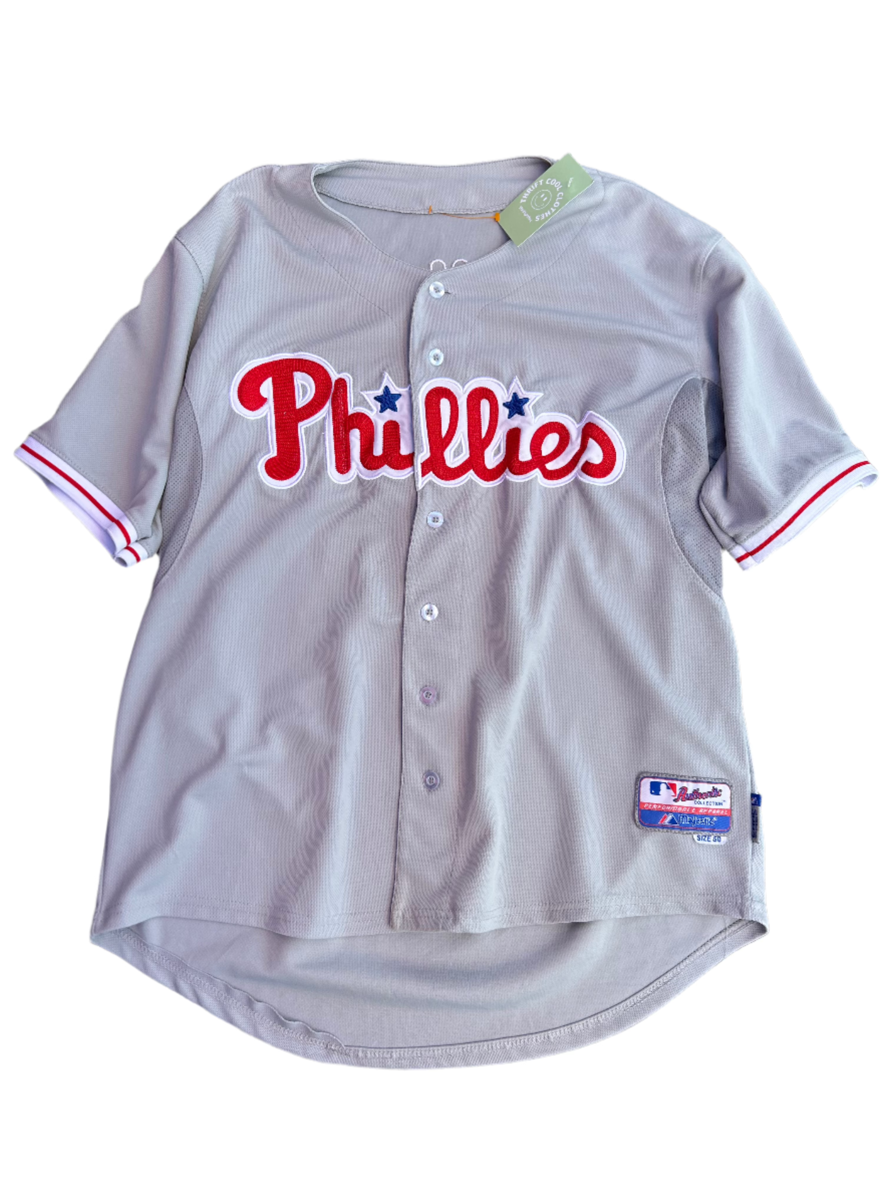 Grey Phillies jersey, XL