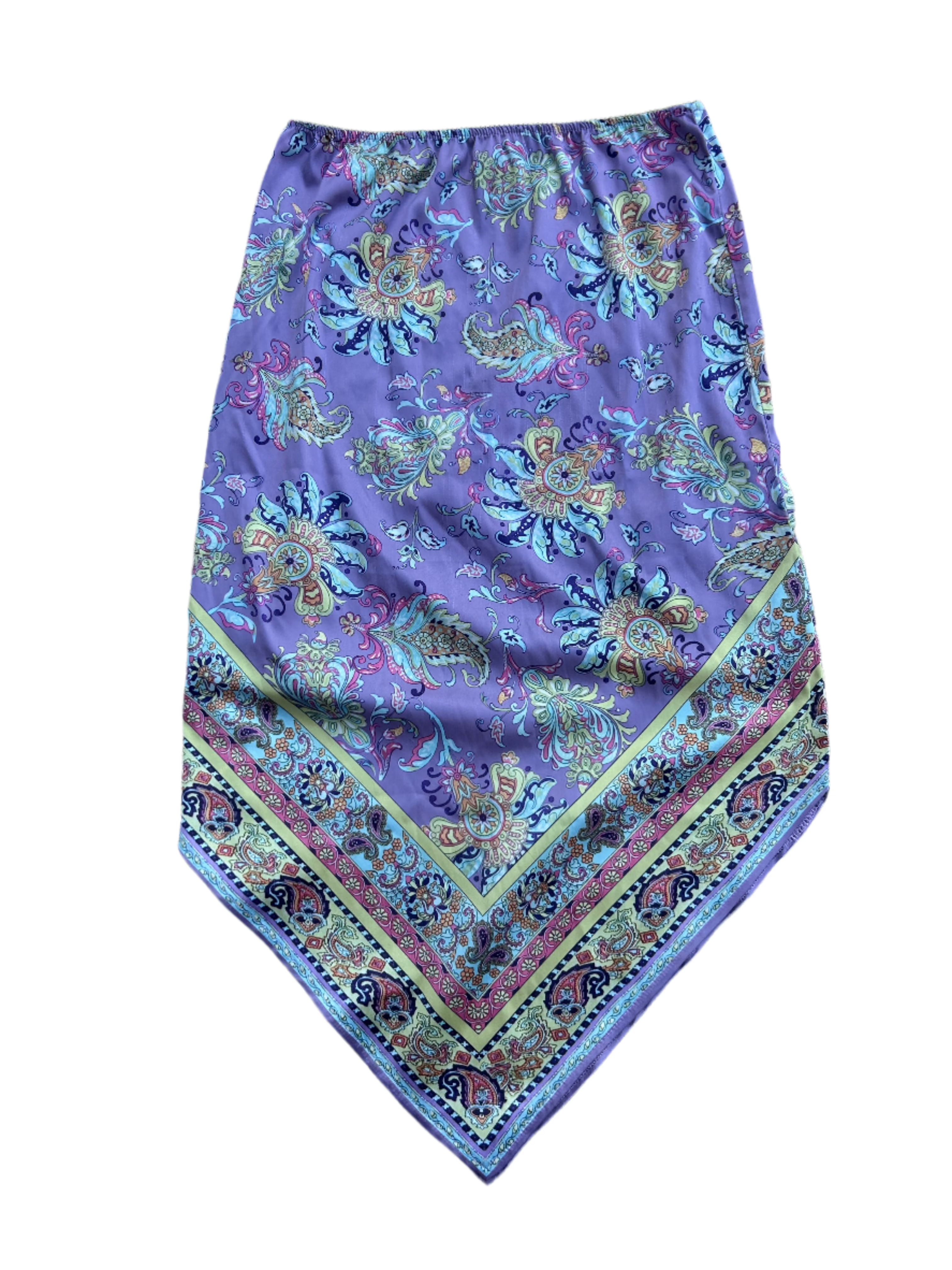 purple Urban outfitters bandana midi, s