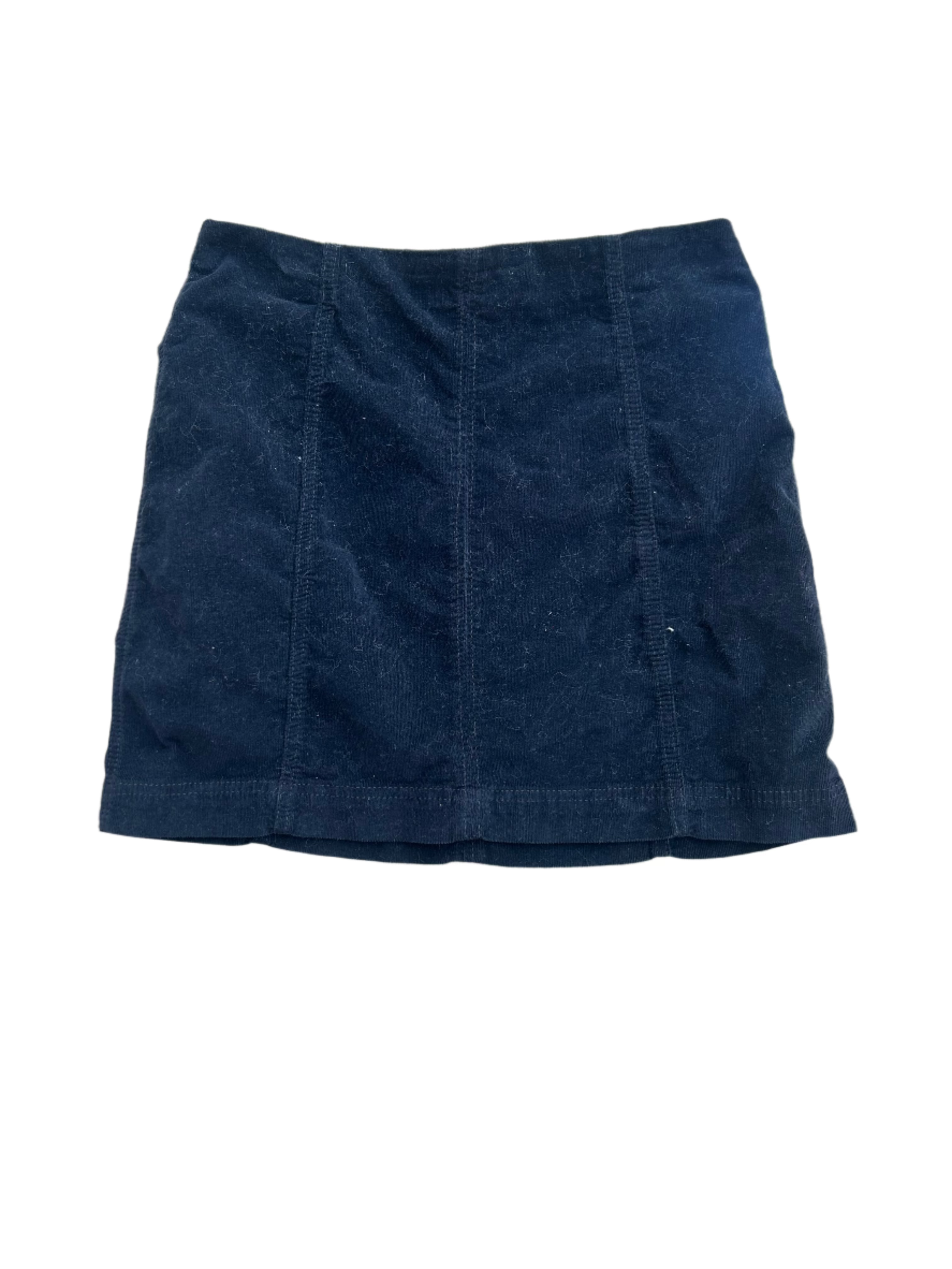 black free people velour mini skirt, 8