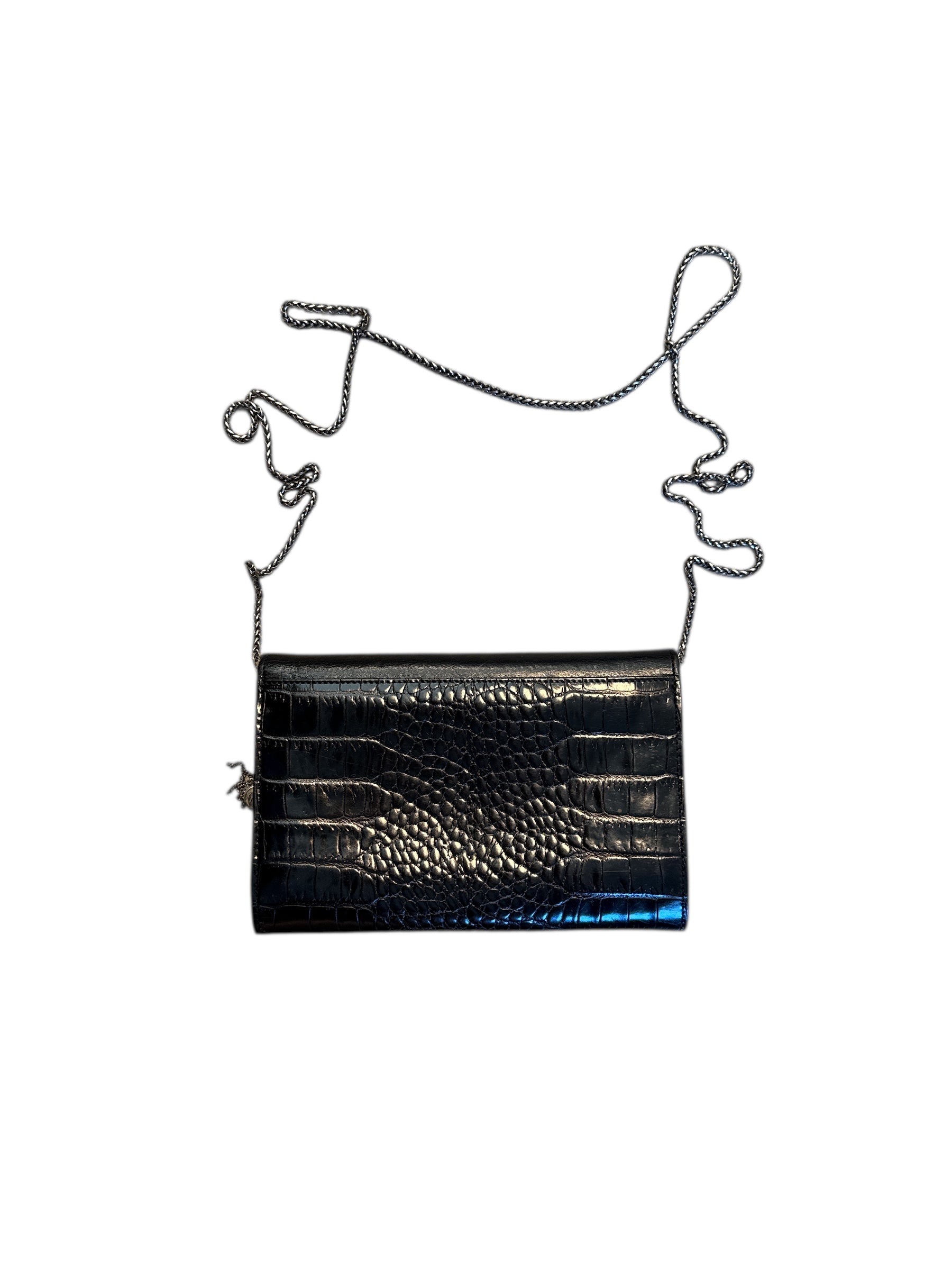 Black Brighton Crossbody wallet w jewel
