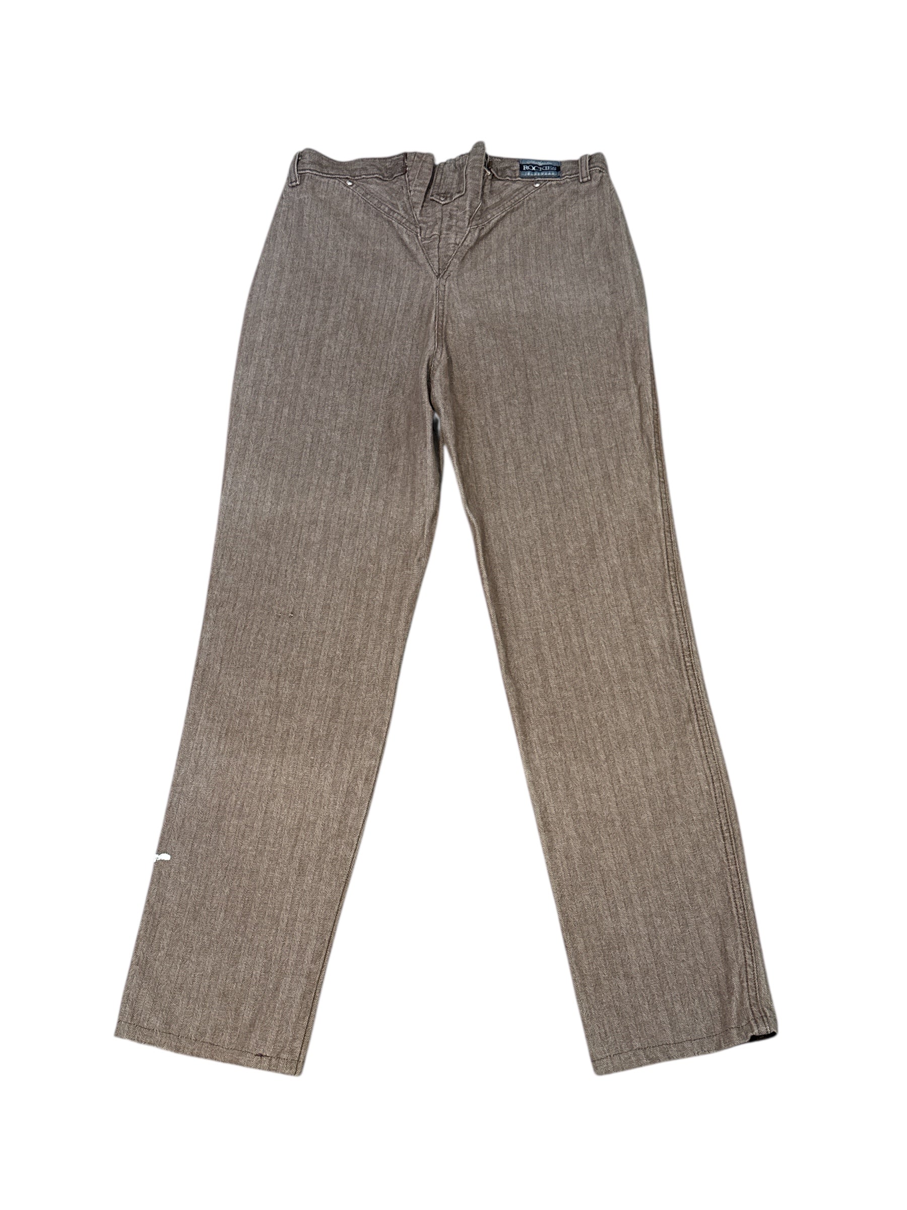 brown Rockies vtg reworked trousers, 10