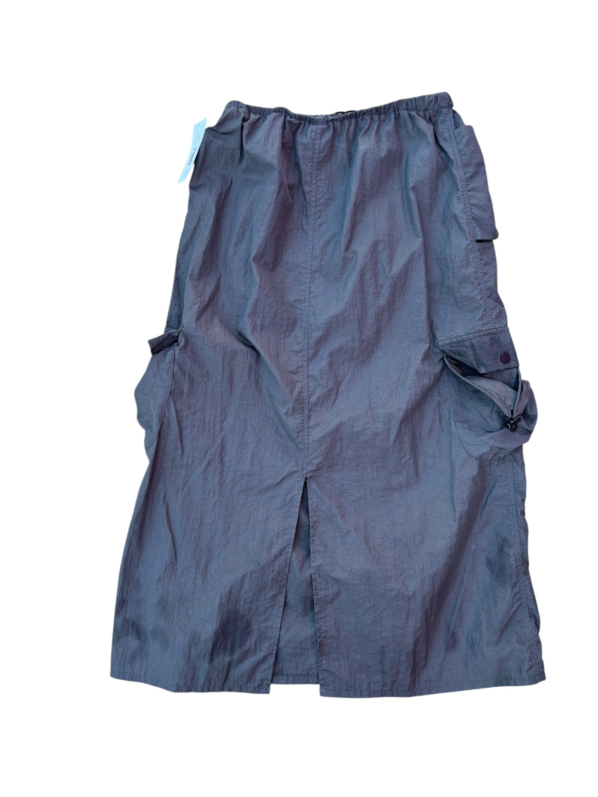 grey cider swishy maxi skirt, s