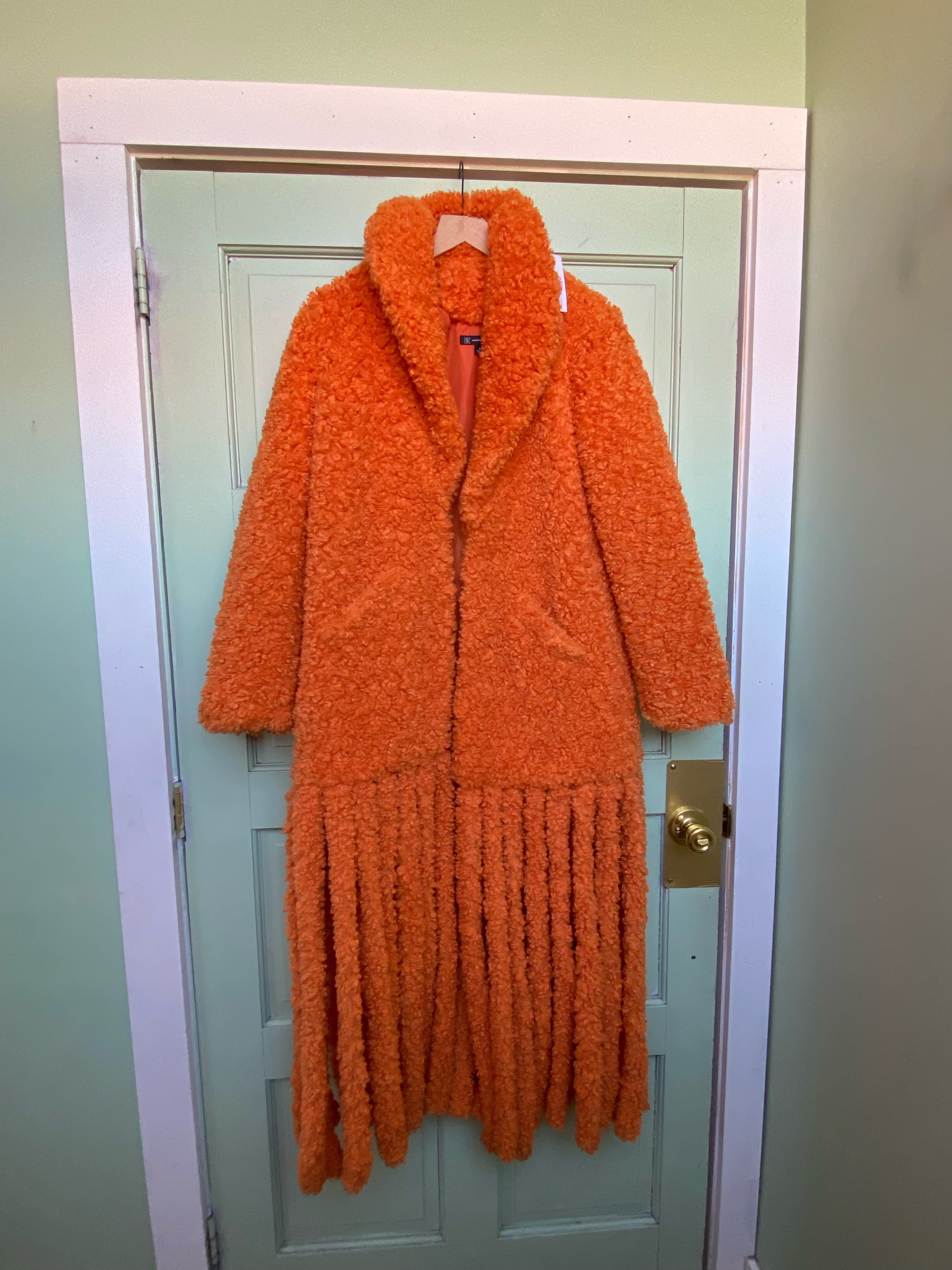 orange inc sherpa tentacle jacket, m