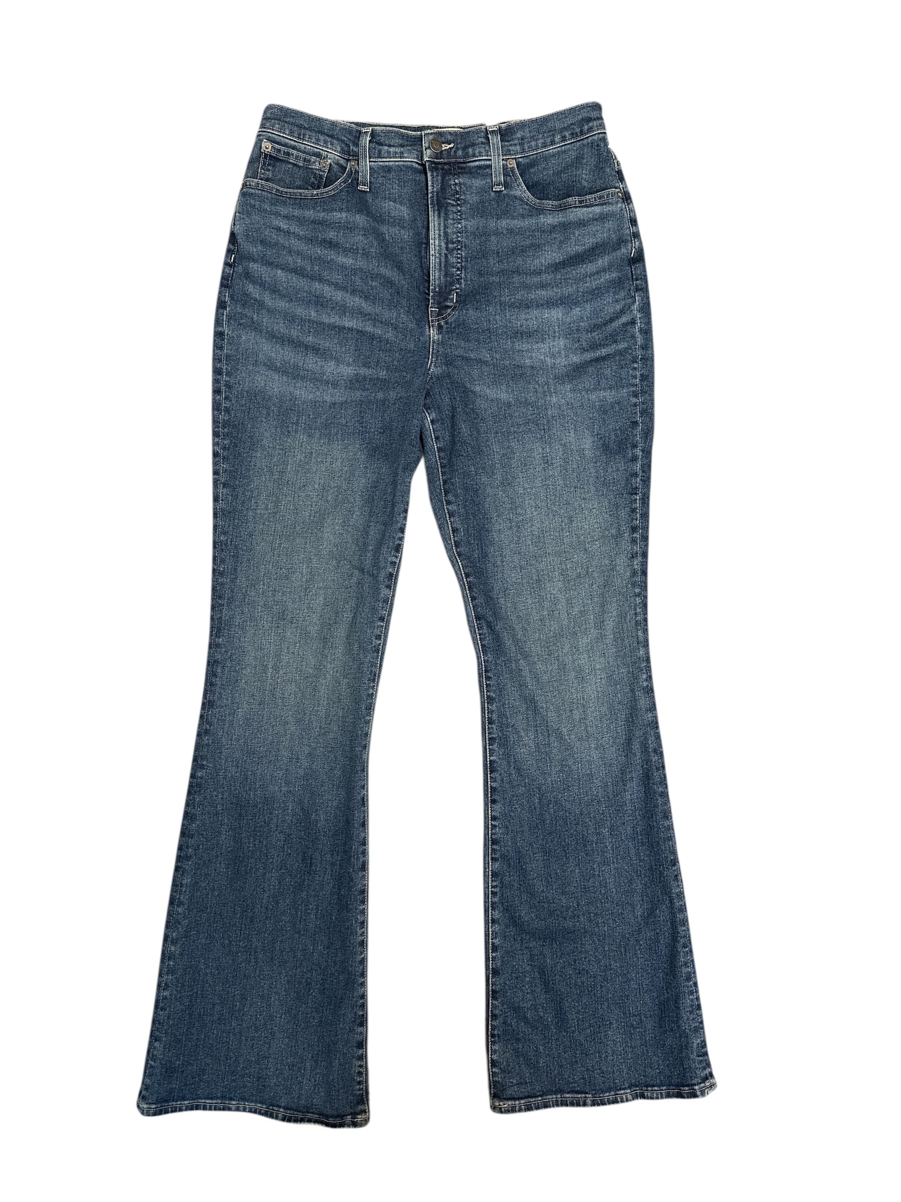 Dark blue Madewell The perfect straight flare jeans, 31t