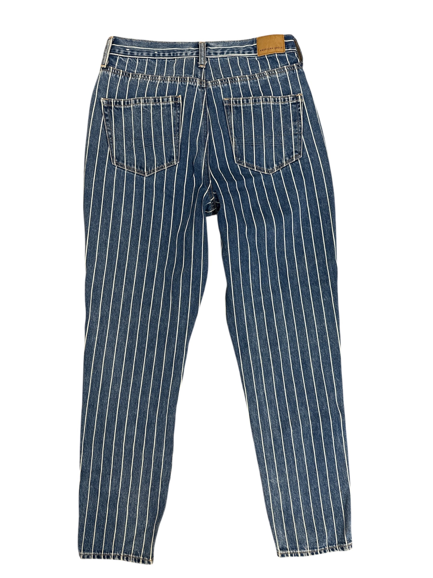 Blue American eagle Striped jeans, 4