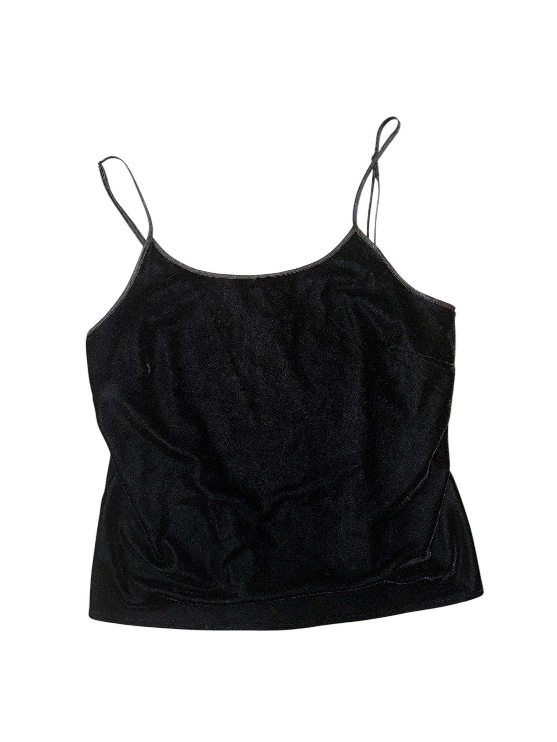 Black Silkland Velour tank, M