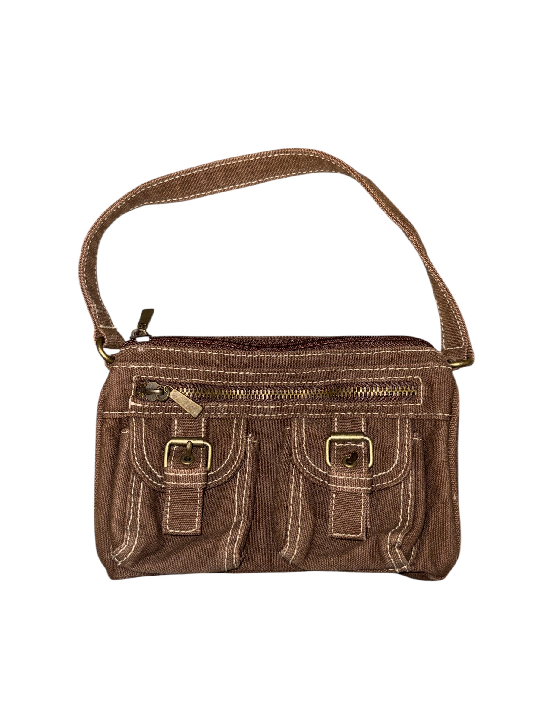 Brown Limited too Multiple pockets mini purse