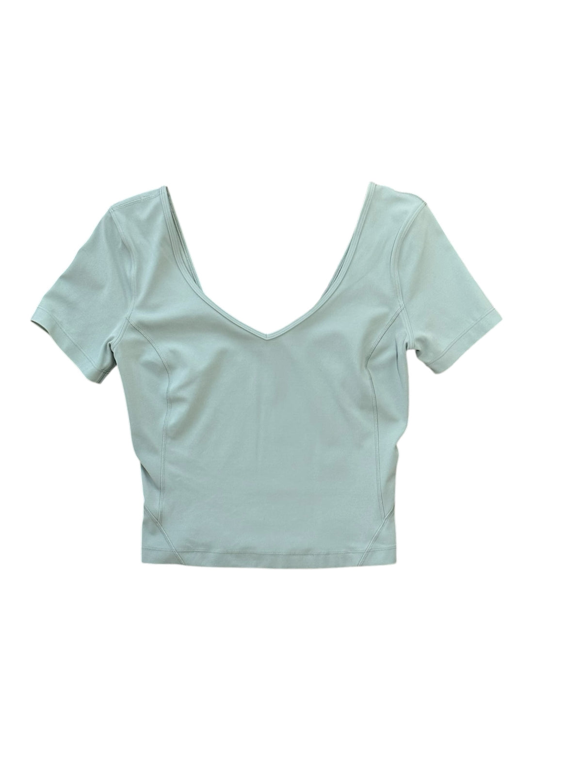 Green Lulu Athletic ss top, S