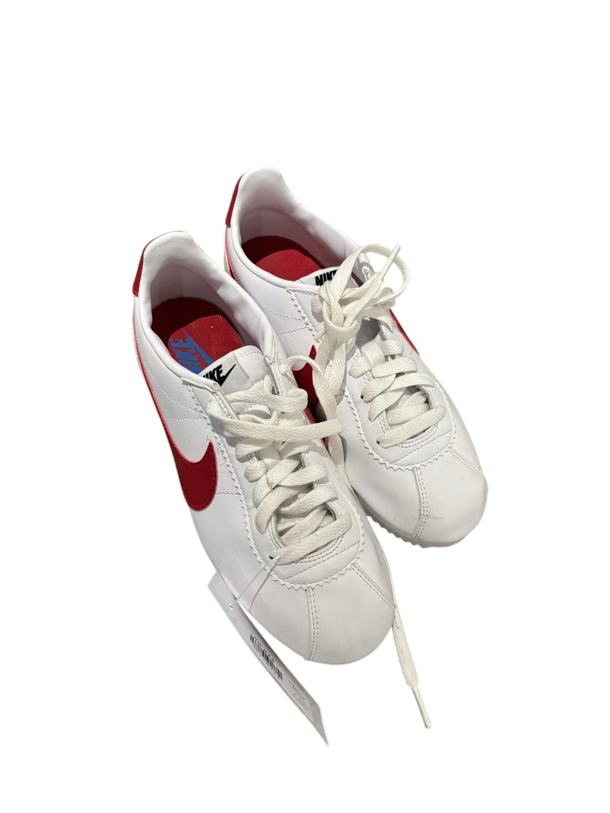 white blue red nike cortez sneakers, 7