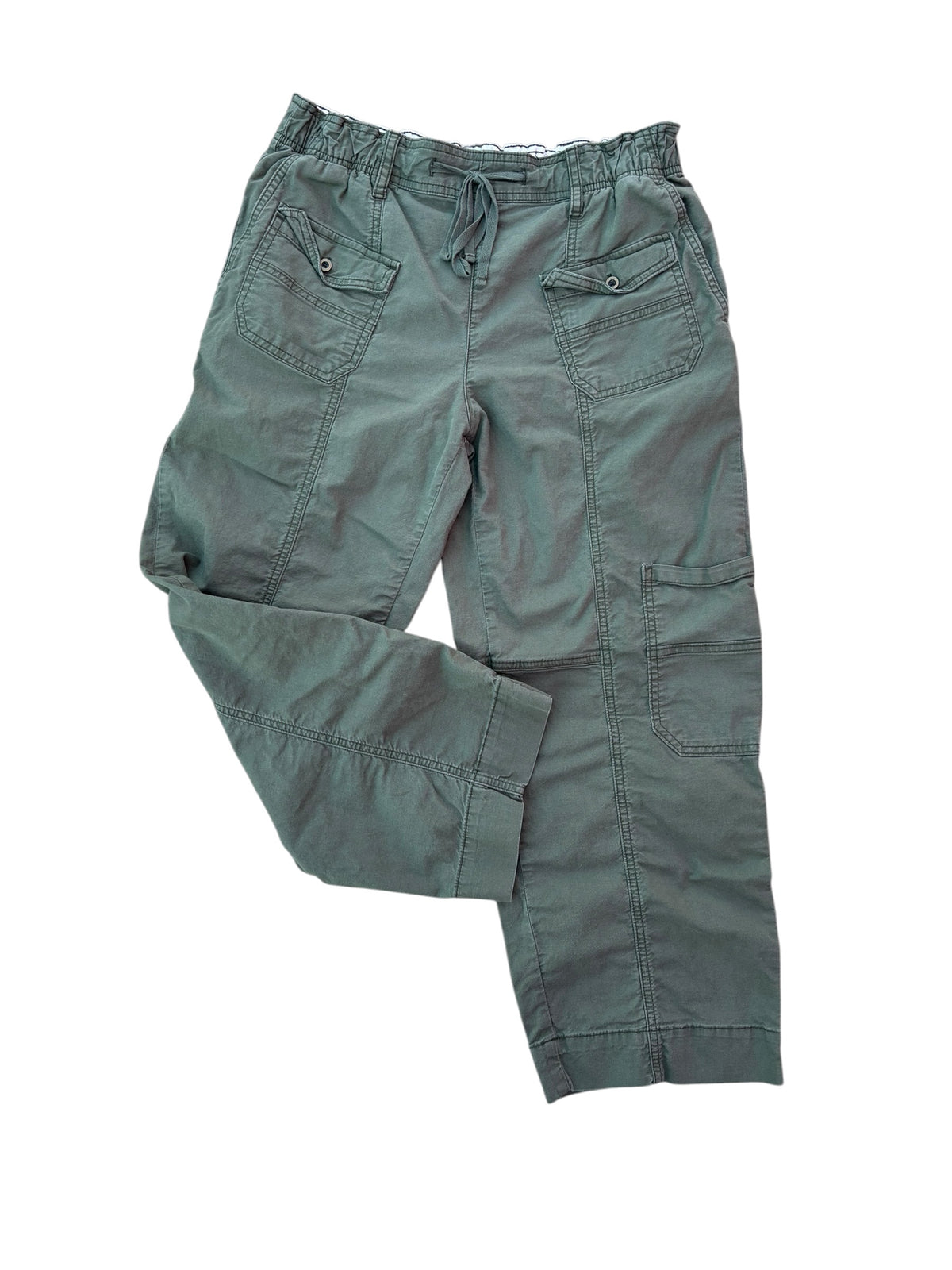 green pilcro cargo pants, S