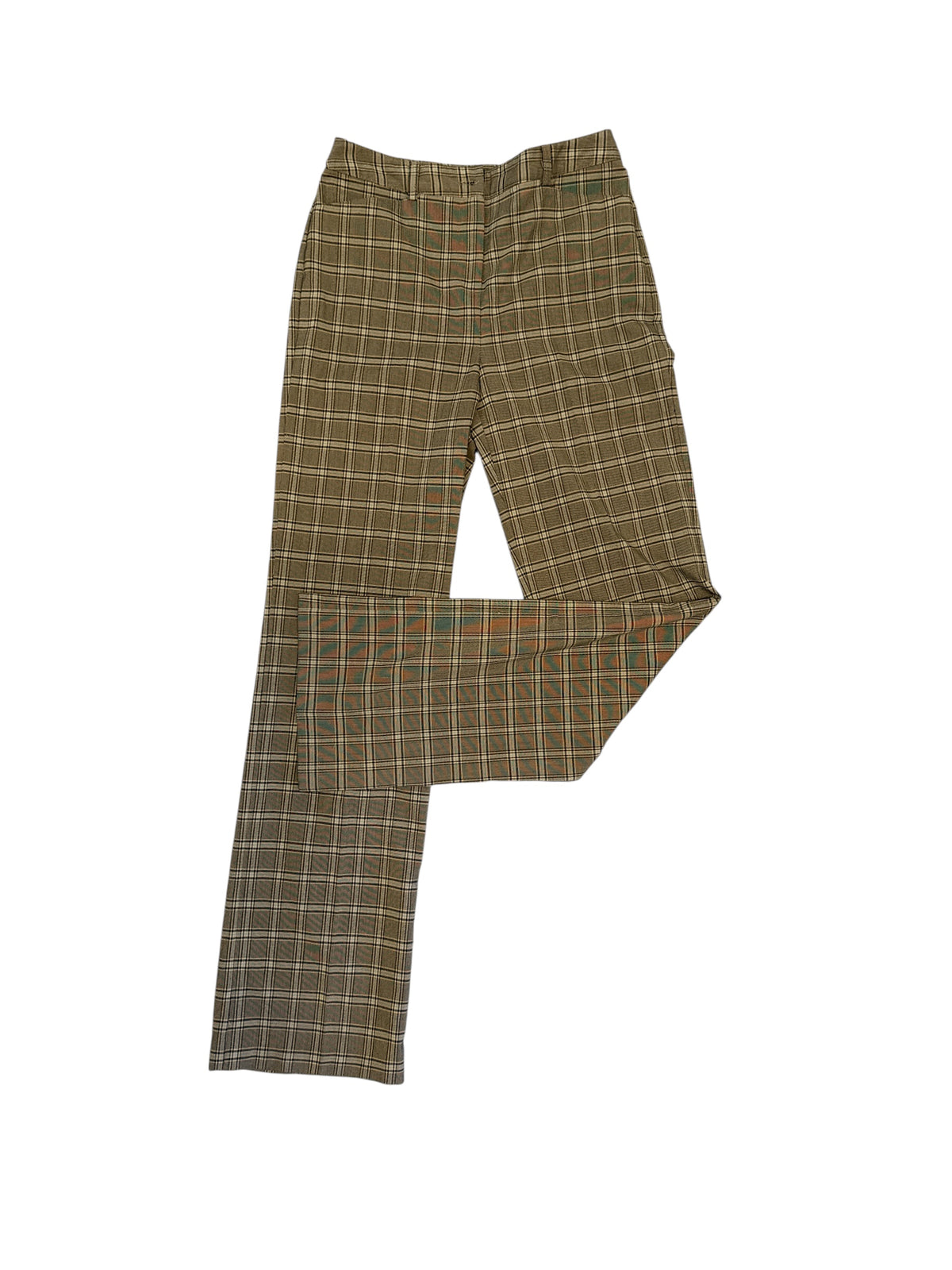 brown chadwicks plaid trousers, 6T