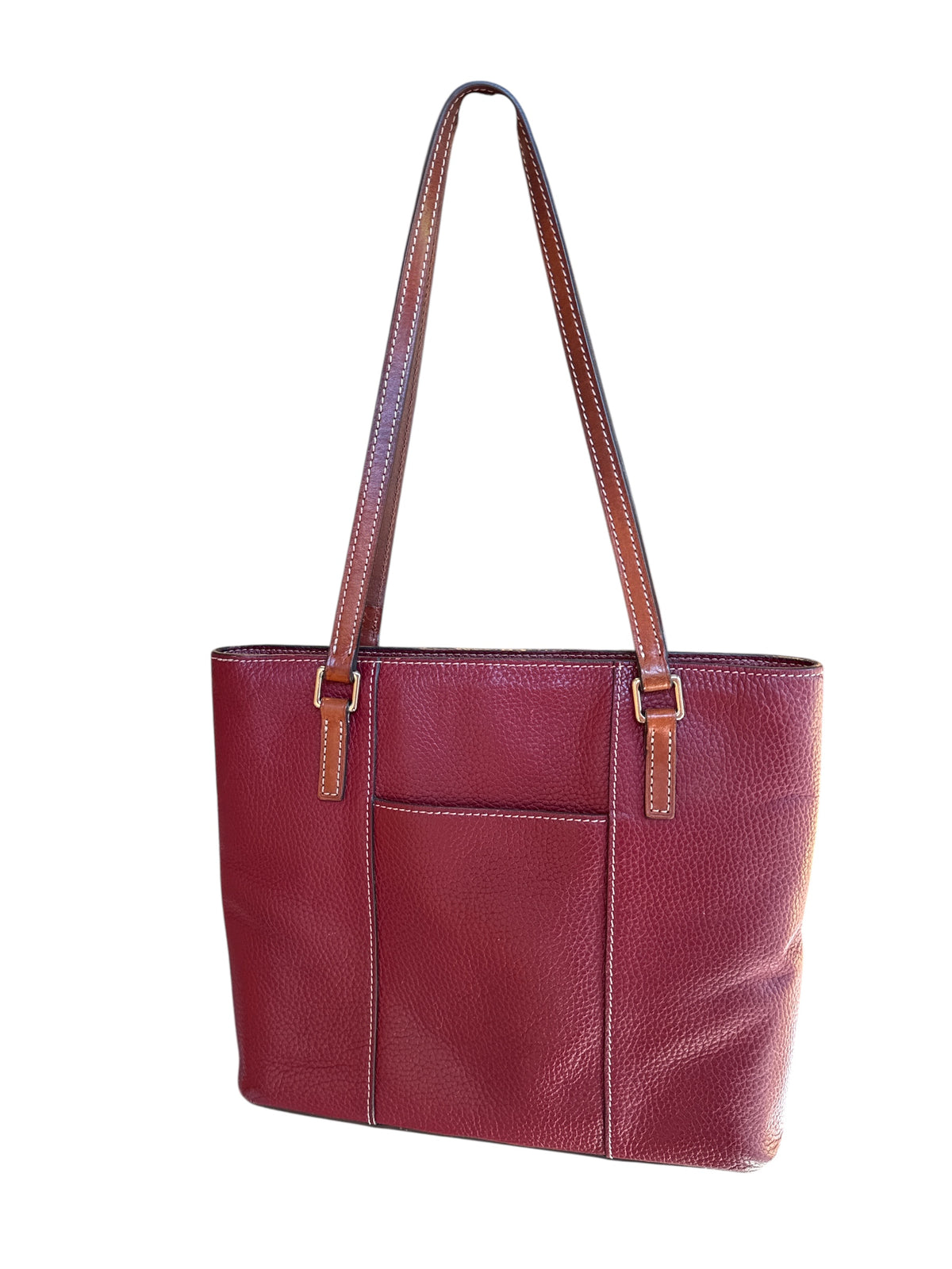 red dooney & bourke leather handbag